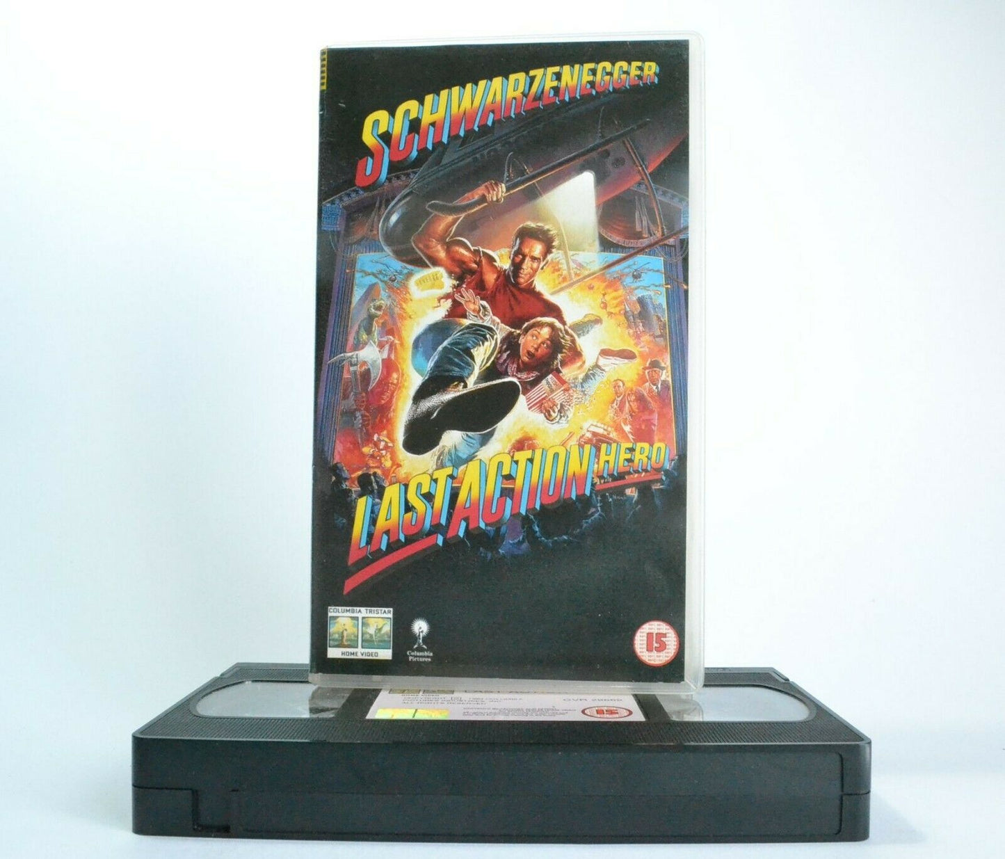 Last Action Hero (1993): Action Movies Parody - Arnold Schwarzenegger - Pal VHS-