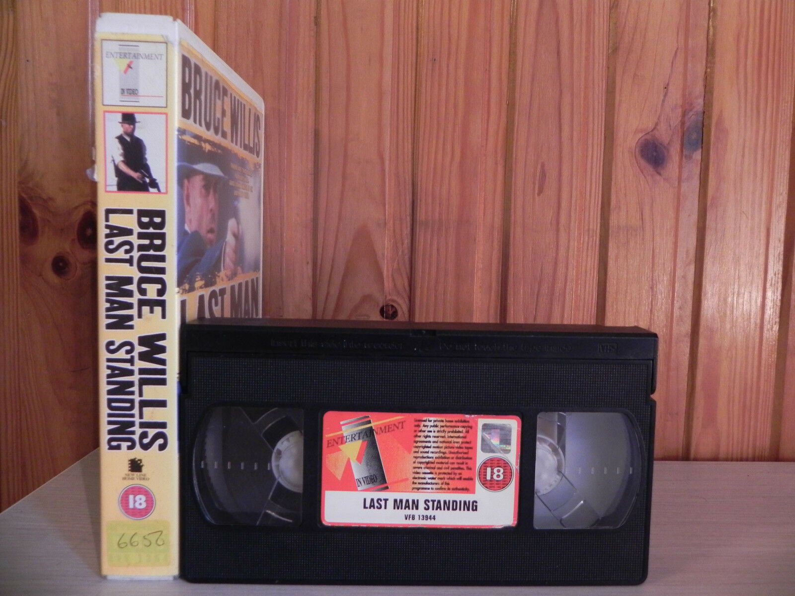 Last Man Standing: Bruce Willis - (1996) Gangster Action - Large Box - Pal VHS-