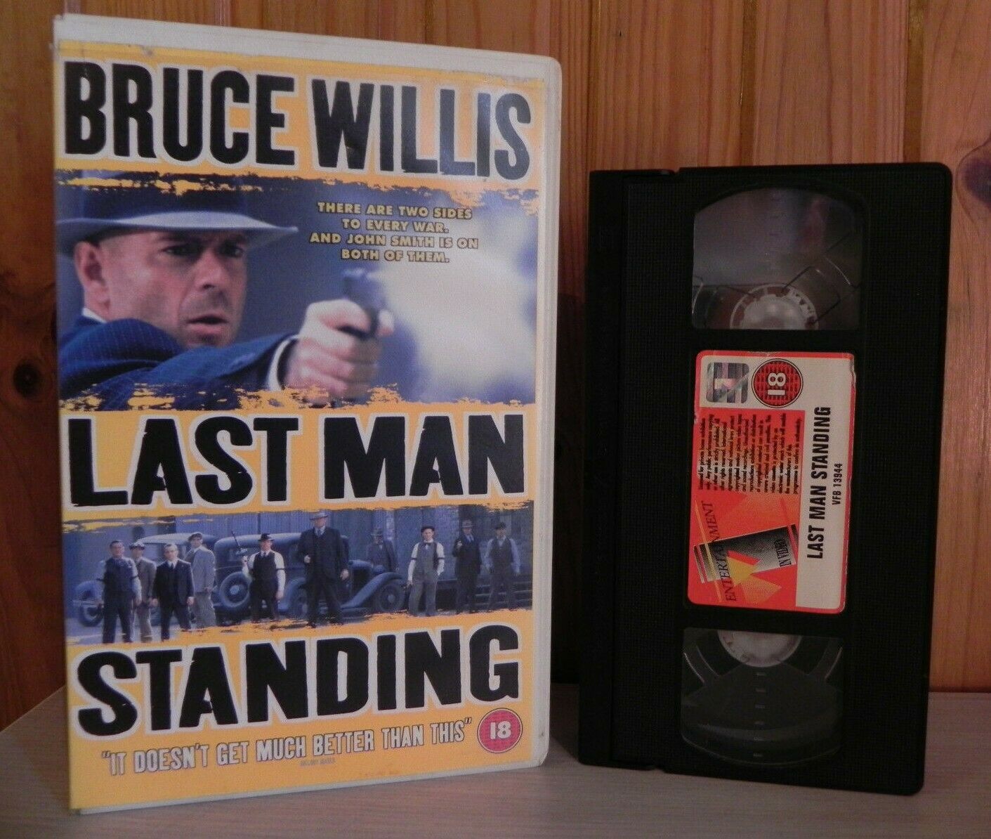 Last Man Standing: Bruce Willis - (1996) Gangster Action - Large Box - Pal VHS-