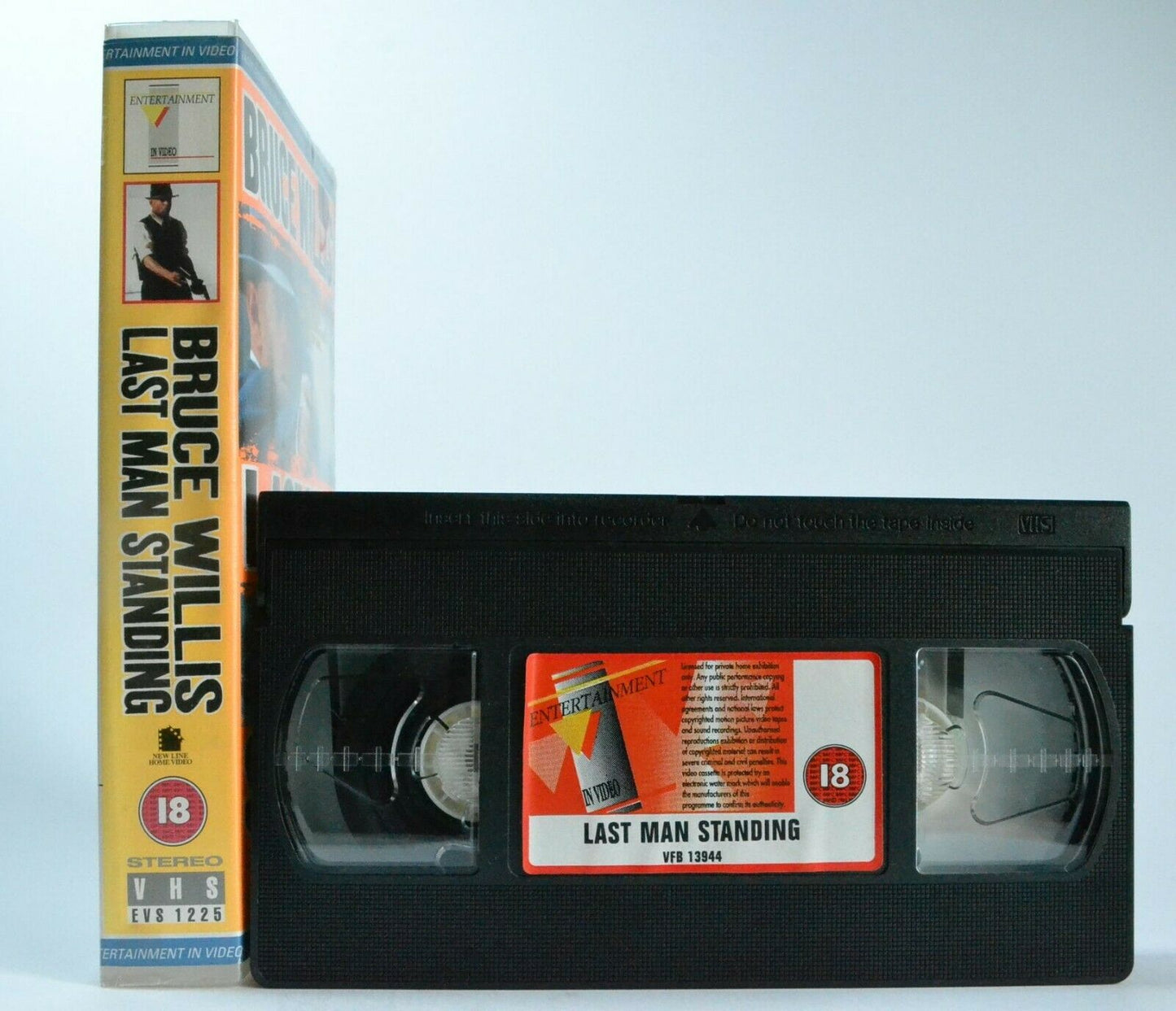 Last Man Standing: Gangster Action Film - Prohibition-Era Texas - B.Willis - VHS-