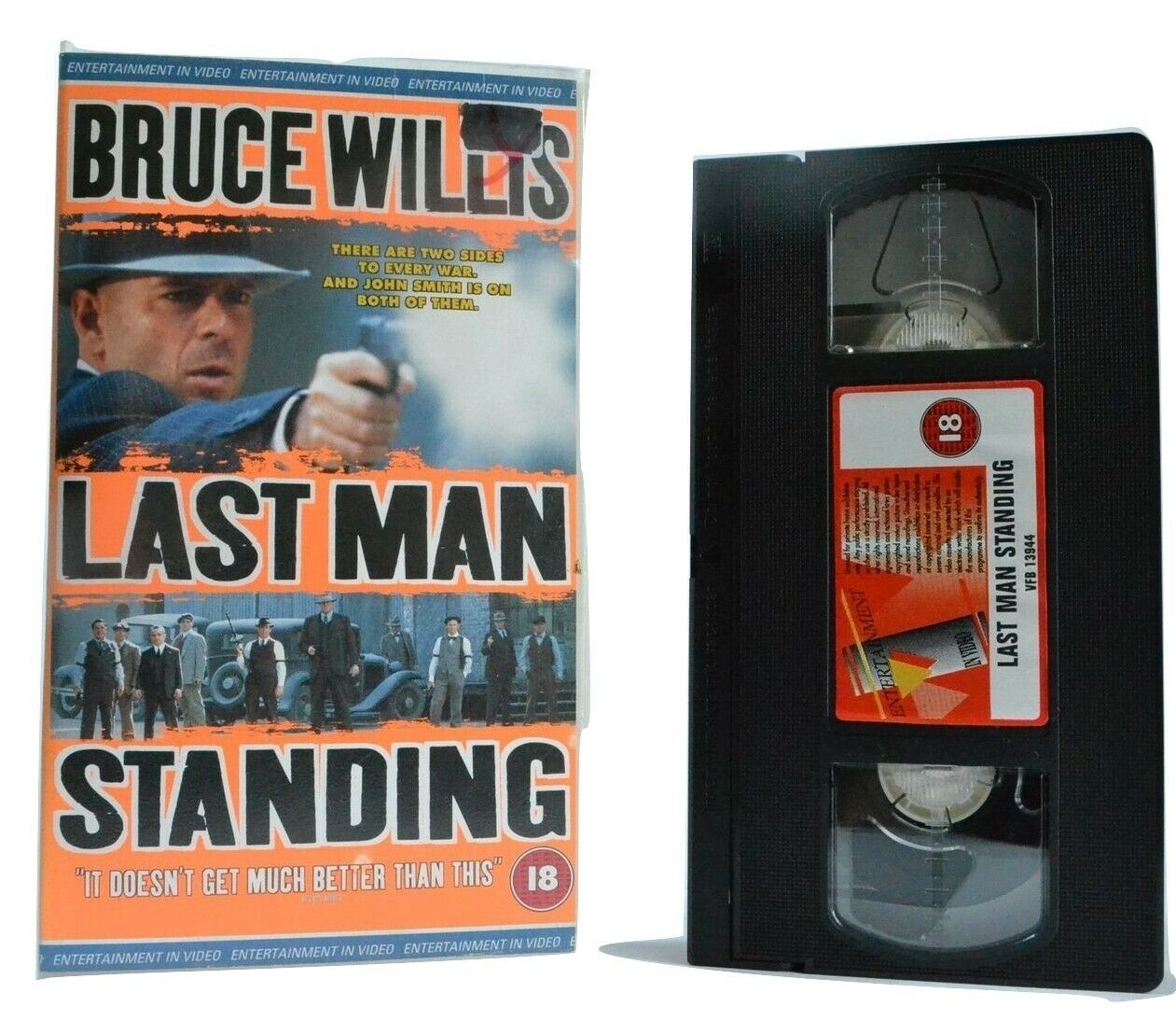 Last Man Standing: Gangster Action Film - Prohibition-Era Texas - B.Willis - VHS-