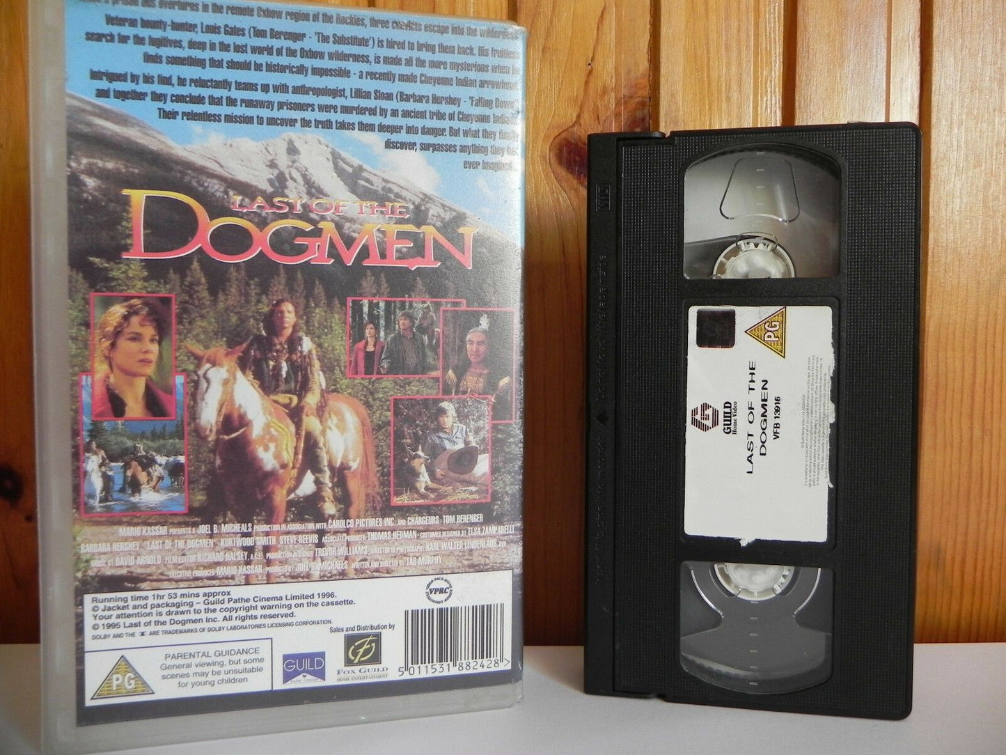 Last Of The Dogmen - Large Box - Guild Home - Western - Tom Berenger - Pal VHS-