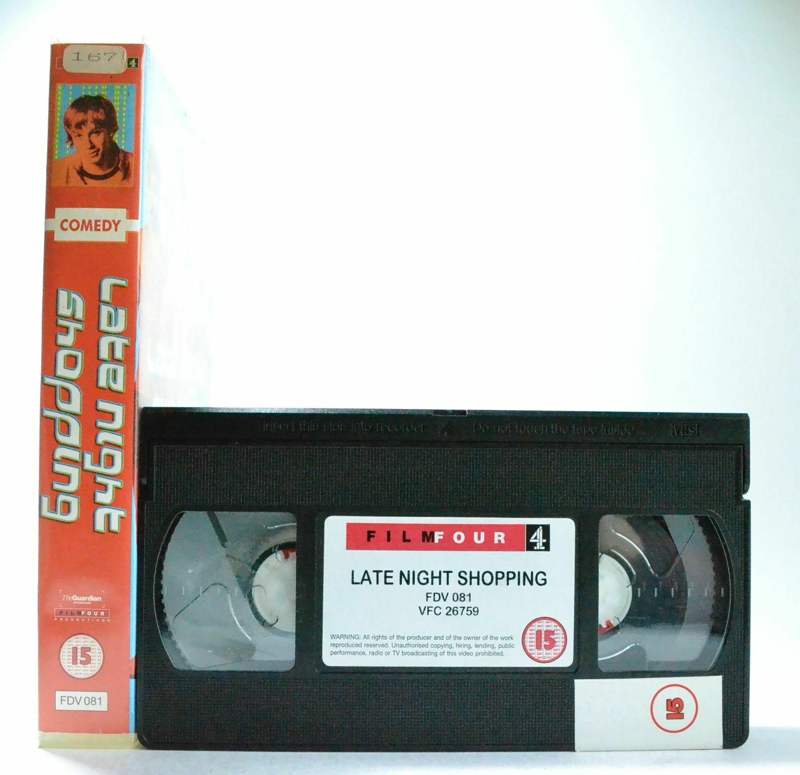 Late Night Shopping: (2001) Comedy - Large Box - James Lance/Kate Ashfield - VHS-