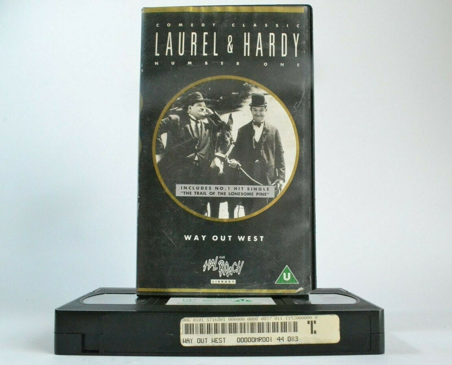 Laurel And Hardy: Way Out West (1937) - Comedy Classic - Black And White - VHS-