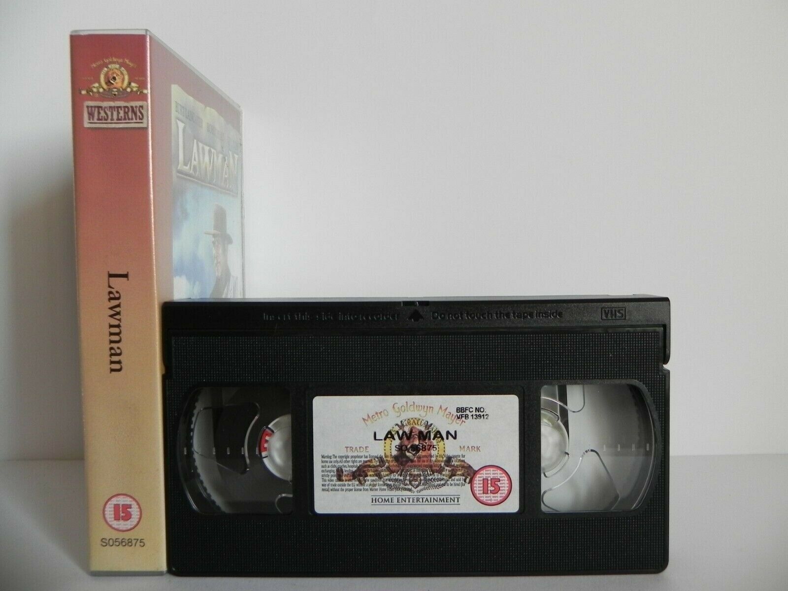 Lawman - Western - The Best Of The West - Burt Lancaster - Lee J.Cobb - VHS-