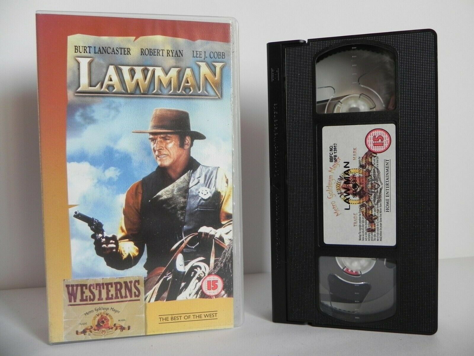 Lawman - Western - The Best Of The West - Burt Lancaster - Lee J.Cobb - VHS-