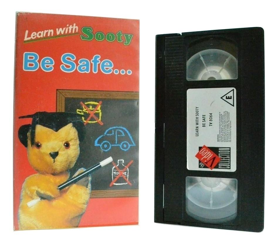 Learn With Sooty: Be Safe... - Educational - Learning Fun - Children's - Pal VHS-