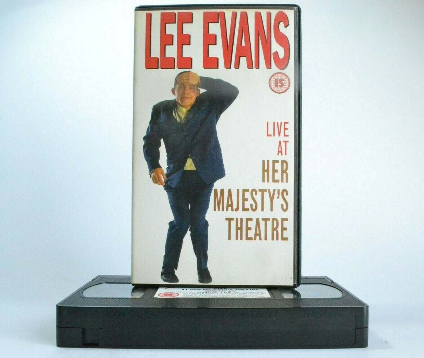 Lee Evans: Live At Her Majesty's Theatre - London - Comedy Performer - Pal VHS-