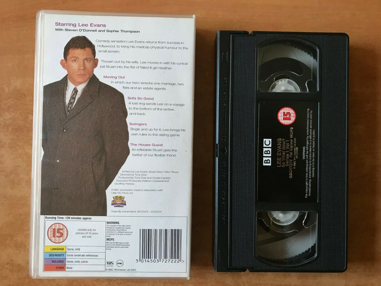 Lee Evans: So What Now? (Series 1, Vol.1): Moving Out [BBC] Comedy - Pal VHS-