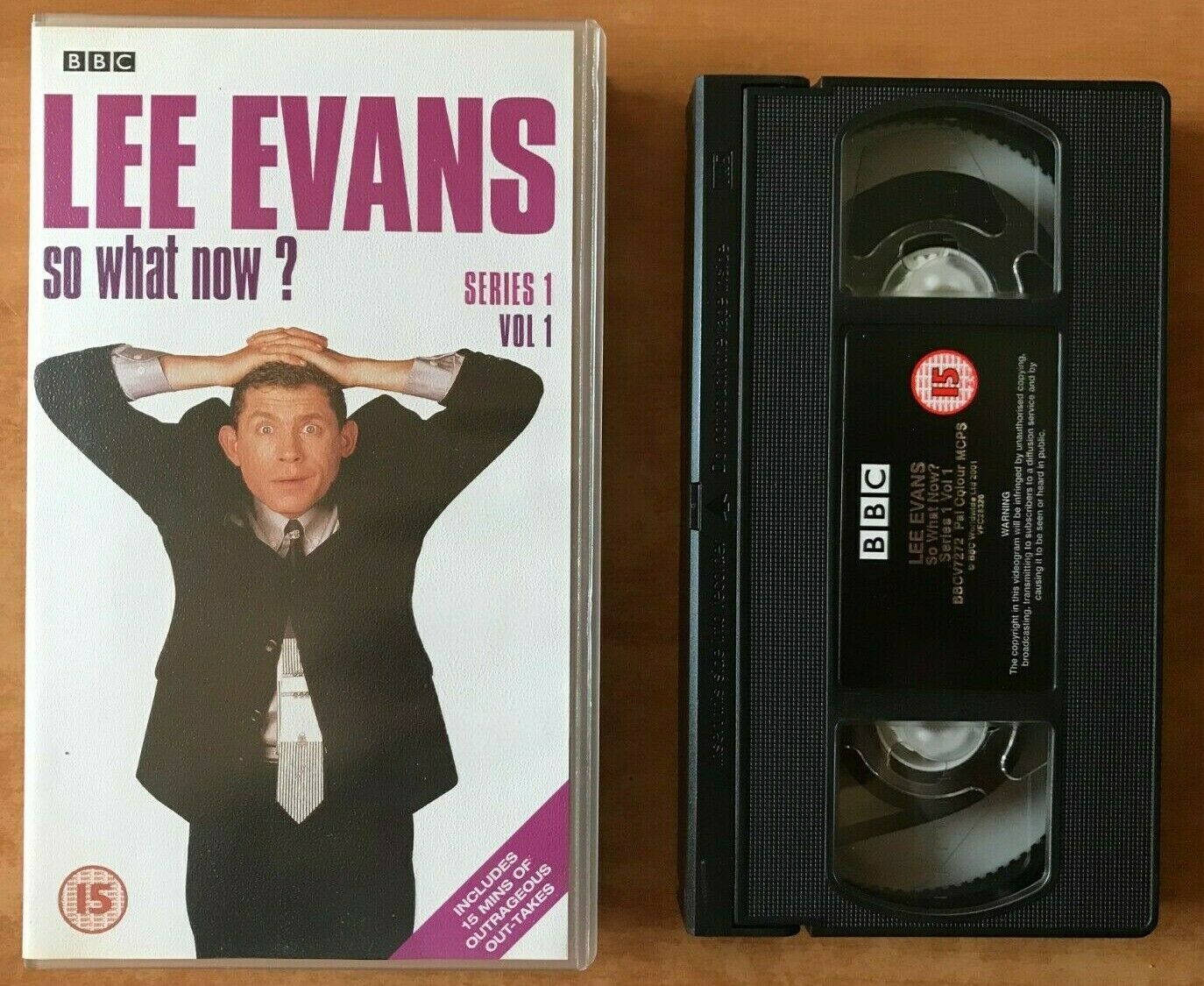 Lee Evans: So What Now? (Series 1, Vol.1): Moving Out [BBC] Comedy - Pal VHS-