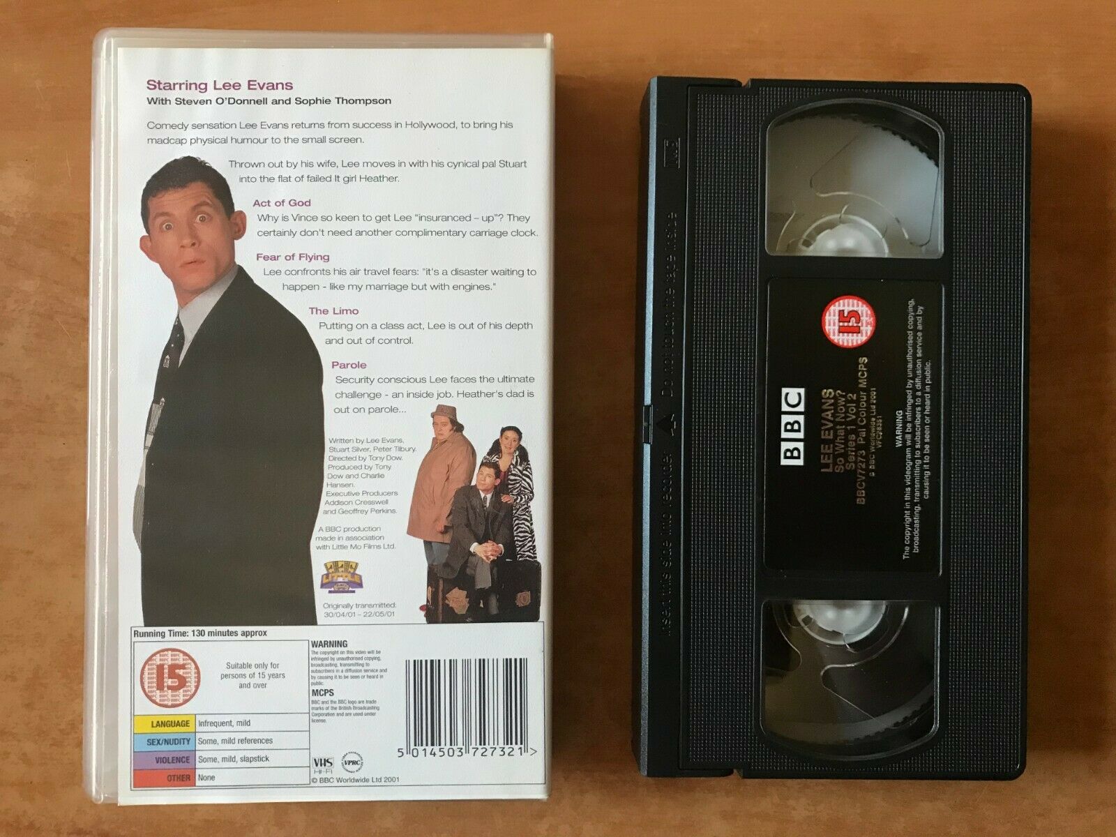 Lee Evans: So What Now? (Series 1, Vol.2): Act Of God [BBC] Comedy - Pal VHS-