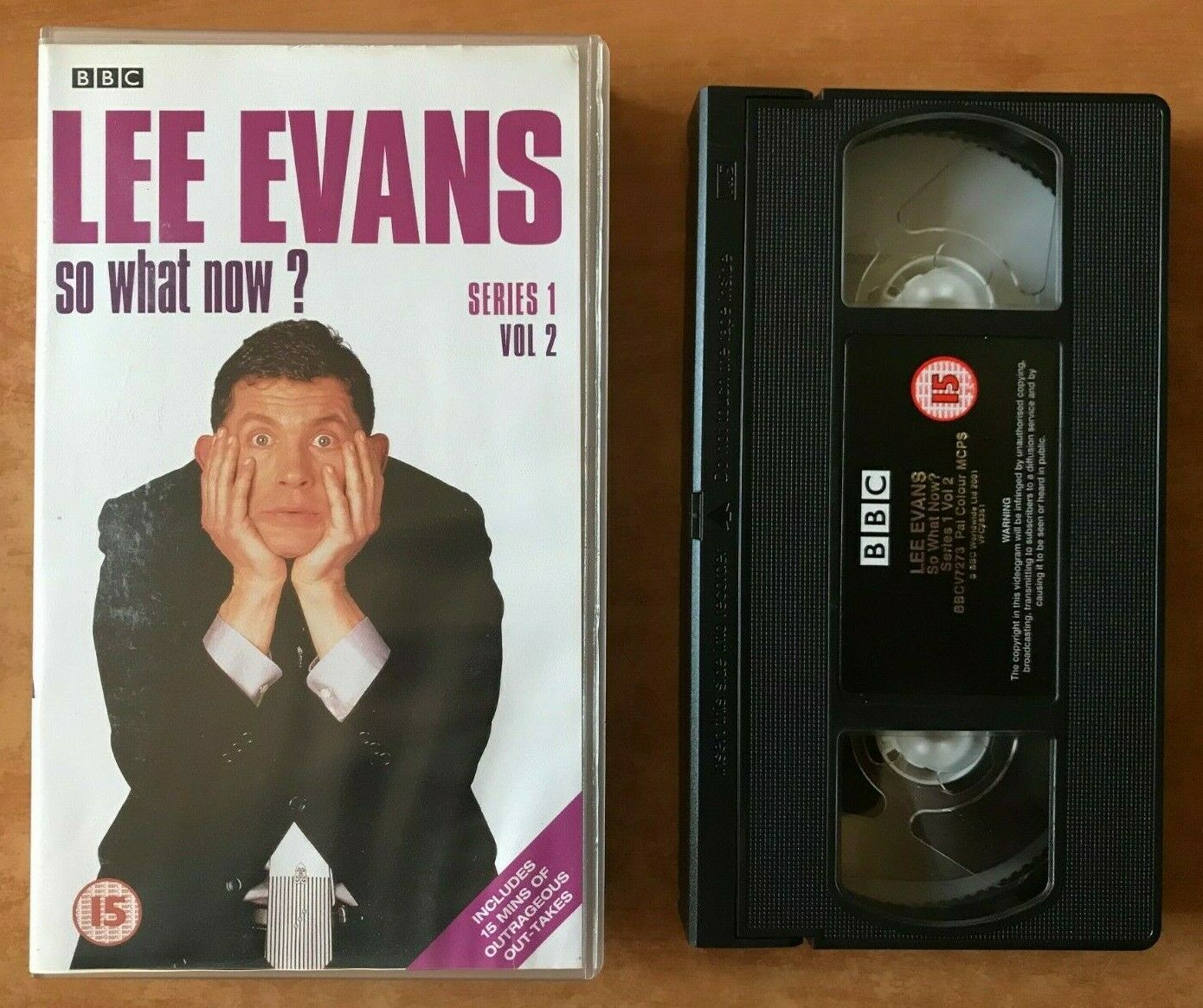 Lee Evans: So What Now? (Series 1, Vol.2): Act Of God [BBC] Comedy - Pal VHS-