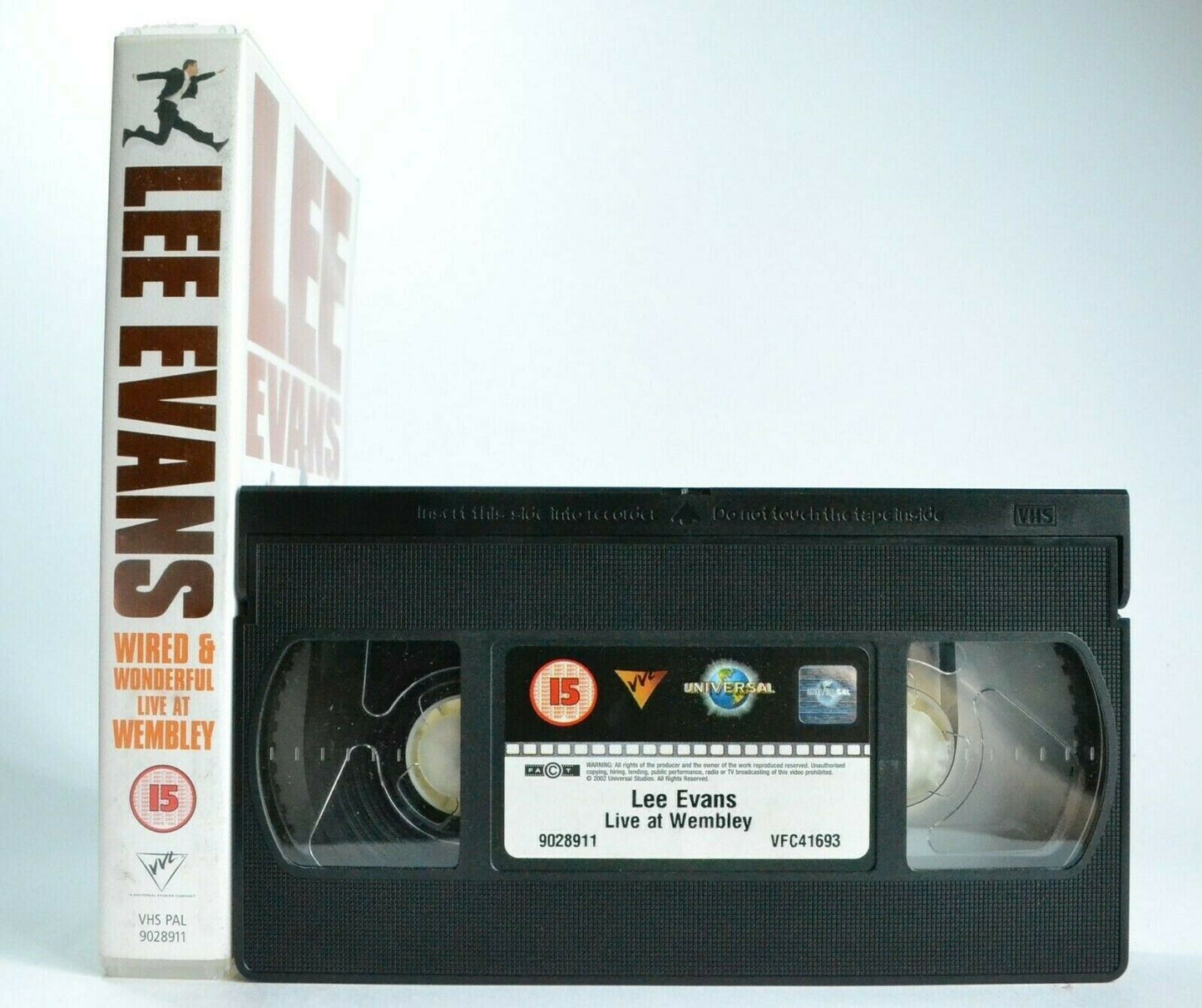 Lee Evans: Wired & Wonderful - Live At Wembley/London - Physical Comedy - VHS-