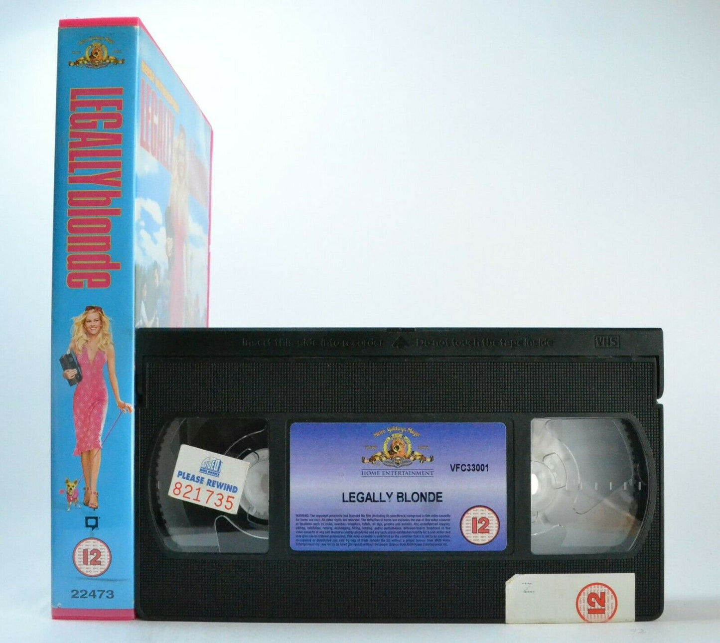 Legally Blonde: Metro Goldwyn (2001) - Comedy - Large Box - R.Witherspoon - VHS-