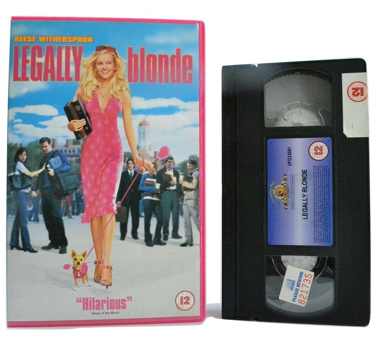 Legally Blonde: Metro Goldwyn (2001) - Comedy - Large Box - R.Witherspoon - VHS-