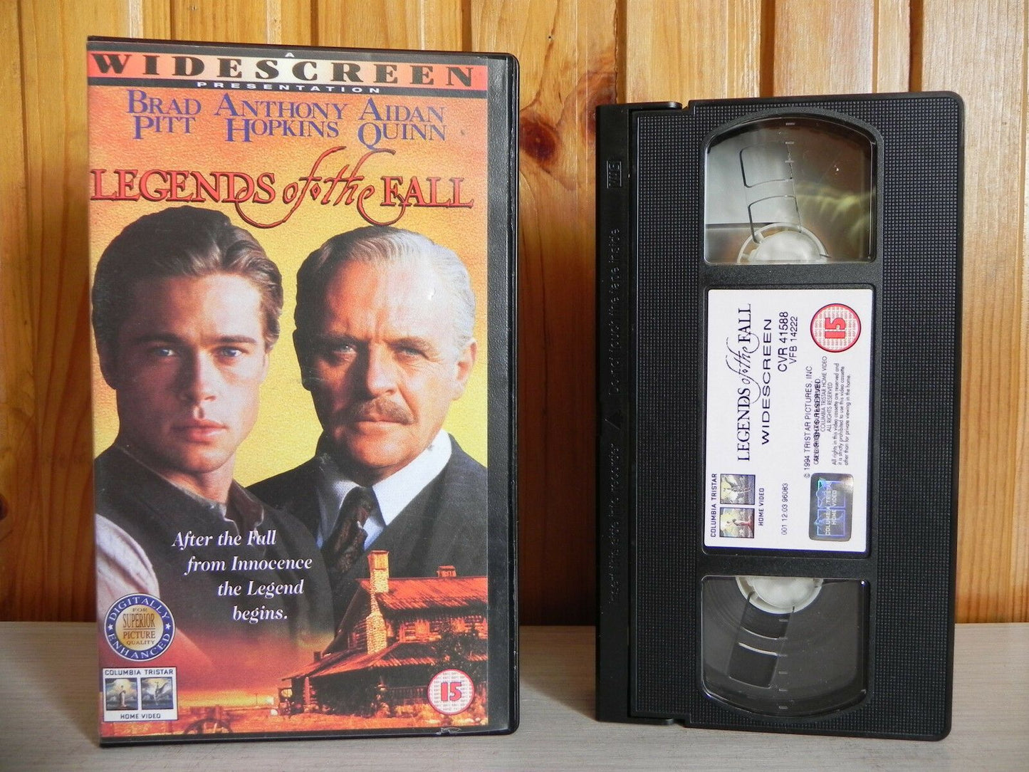 Legends Of The Fall - Columbia - Romance - Brad Pitt - Anthony Hopkins - Pal VHS-