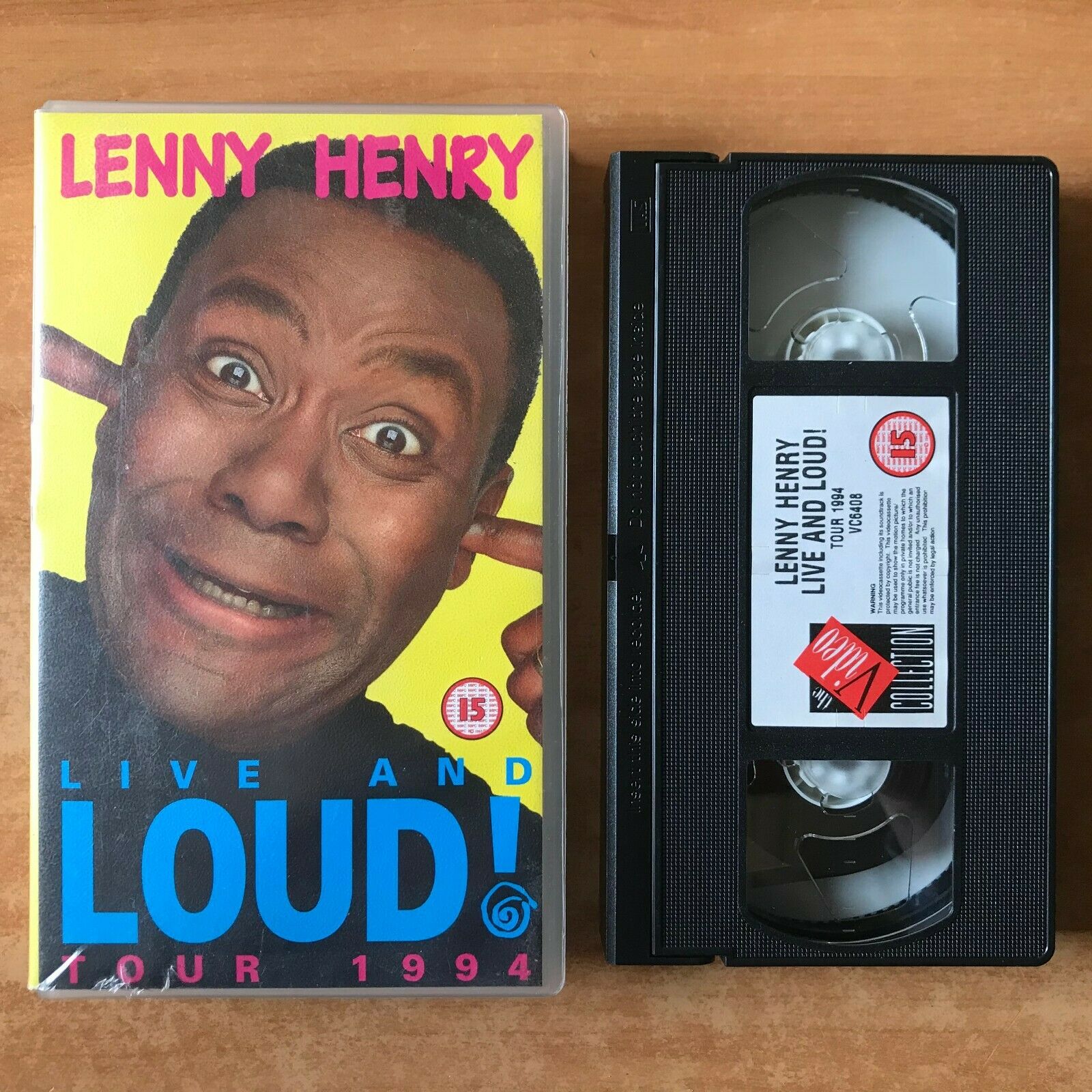 Lenny Henry: Live And Loud 94; Stand-Up Comedy; Theophilus P. Wildebeeste - VHS-