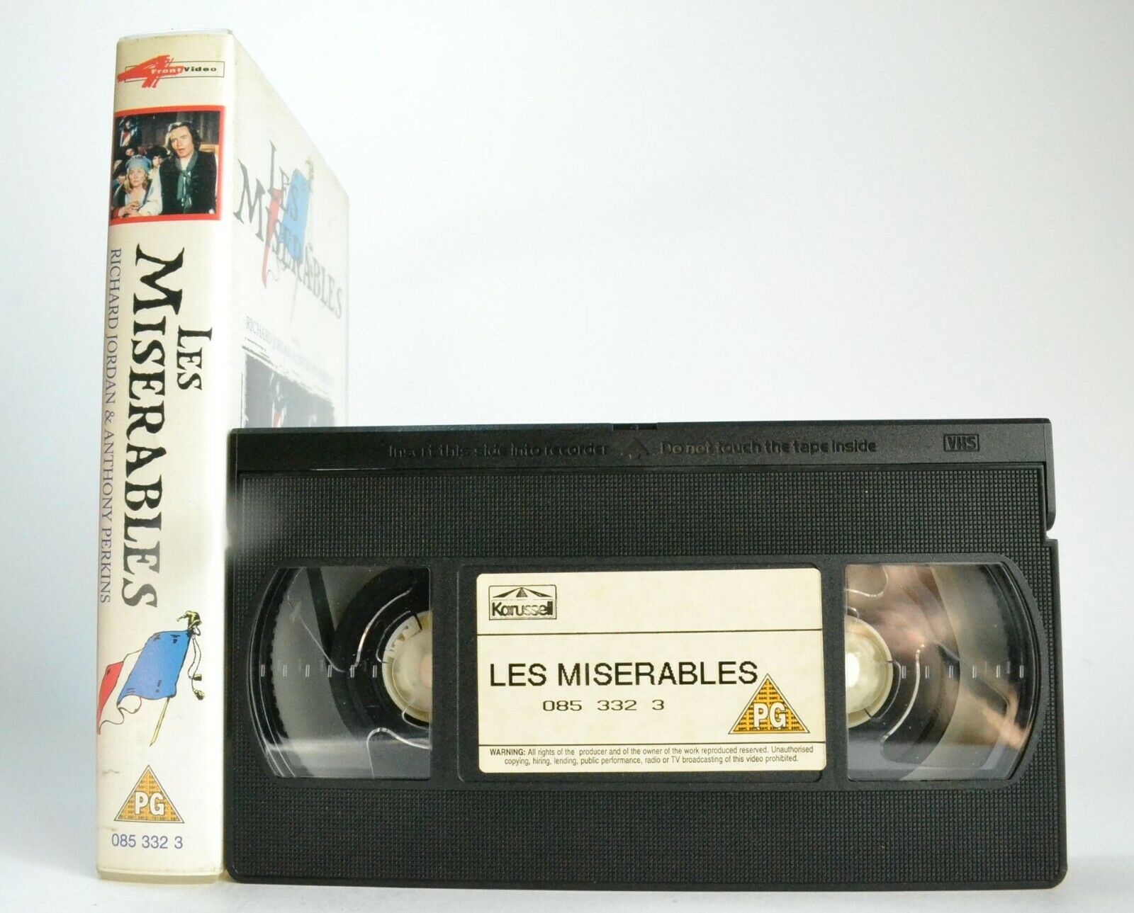 Les Miserables: (1978) Made For T.V. - Historical Drama [Victor Hugo] - Pal VHS-