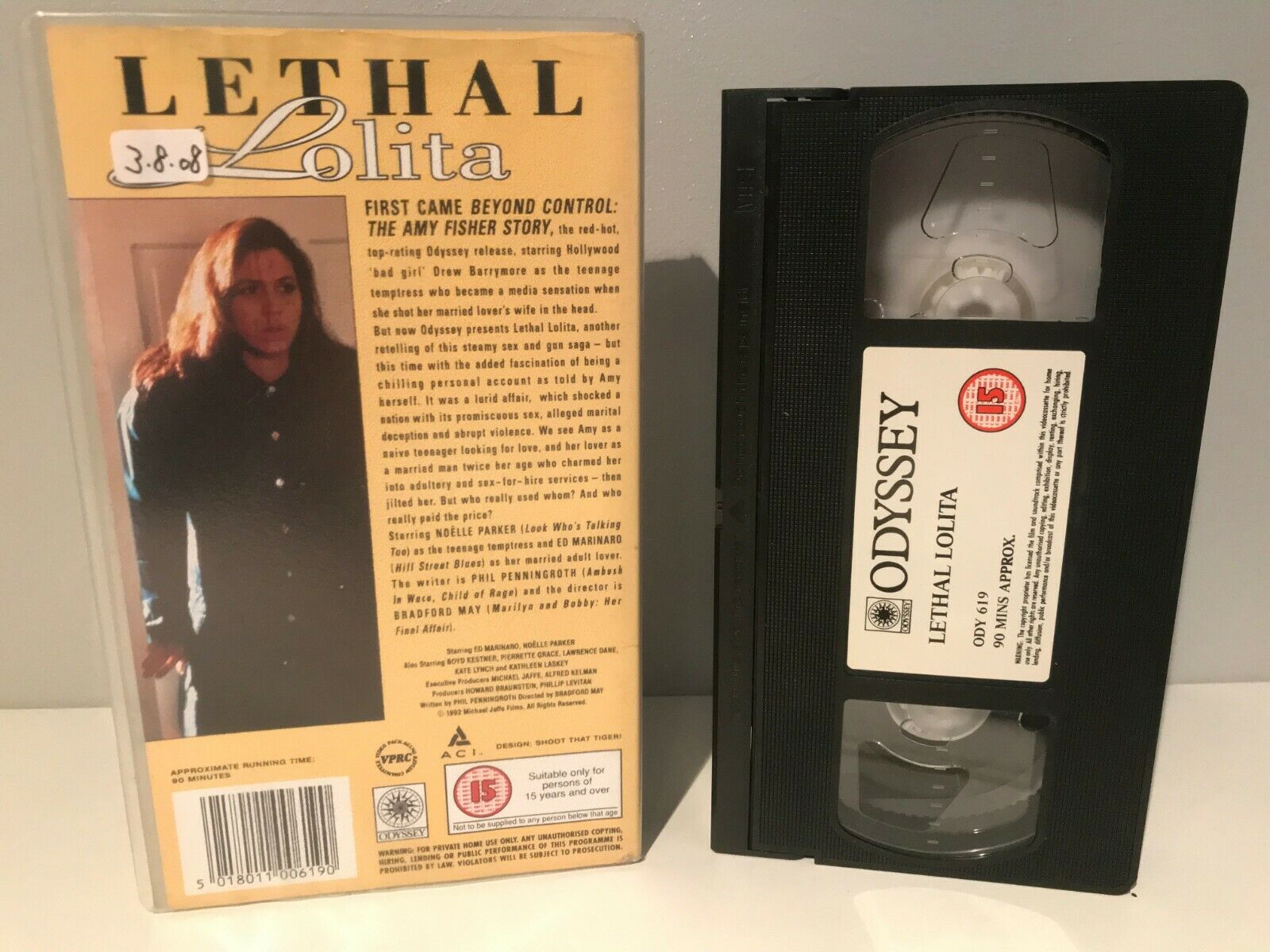 Lethal Lolita: (1992) Made For T.V. - Drama - Ed Marinaro / Noelle Parker - VHS-