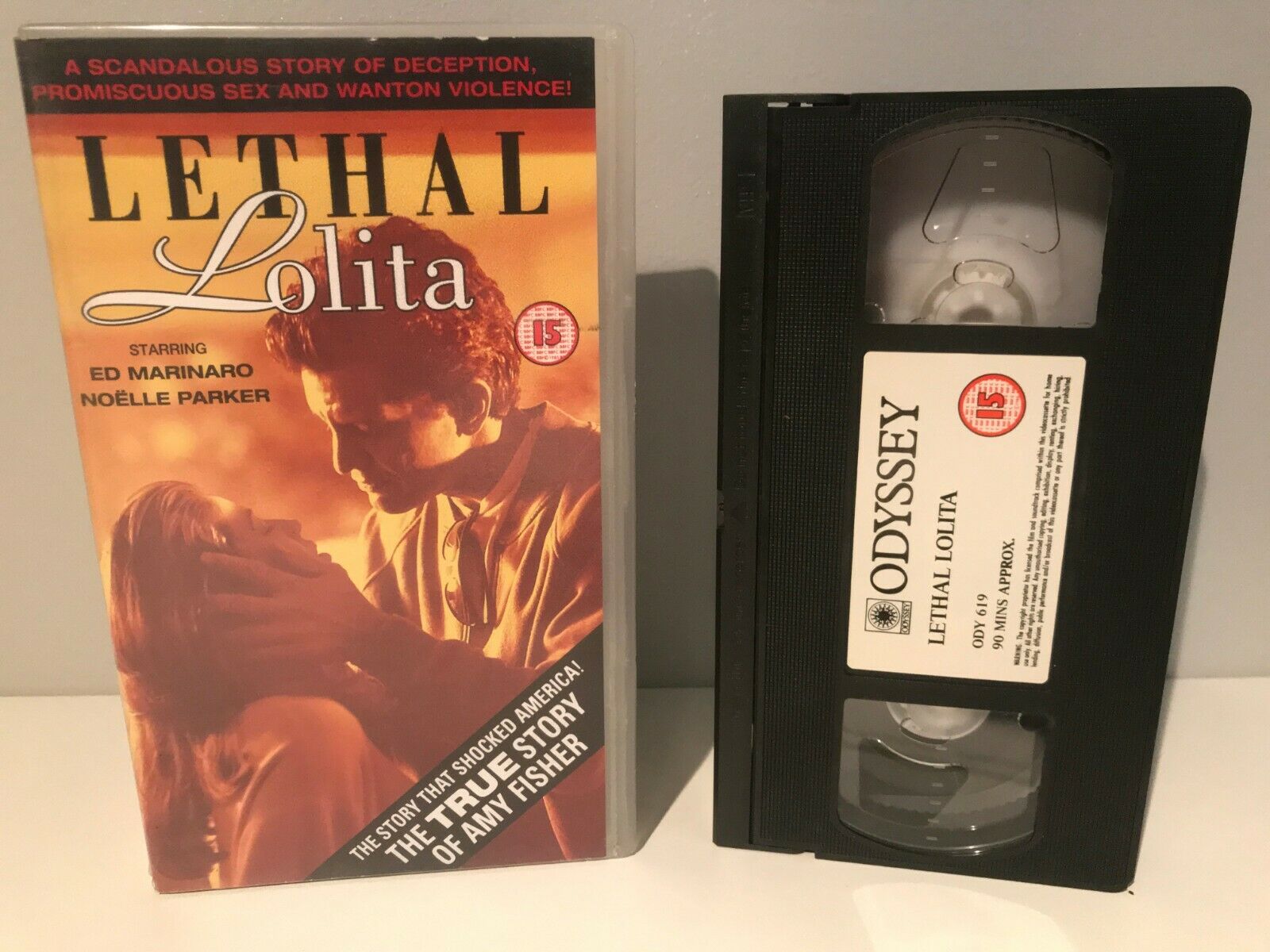 Lethal Lolita: (1992) Made For T.V. - Drama - Ed Marinaro / Noelle Parker - VHS-