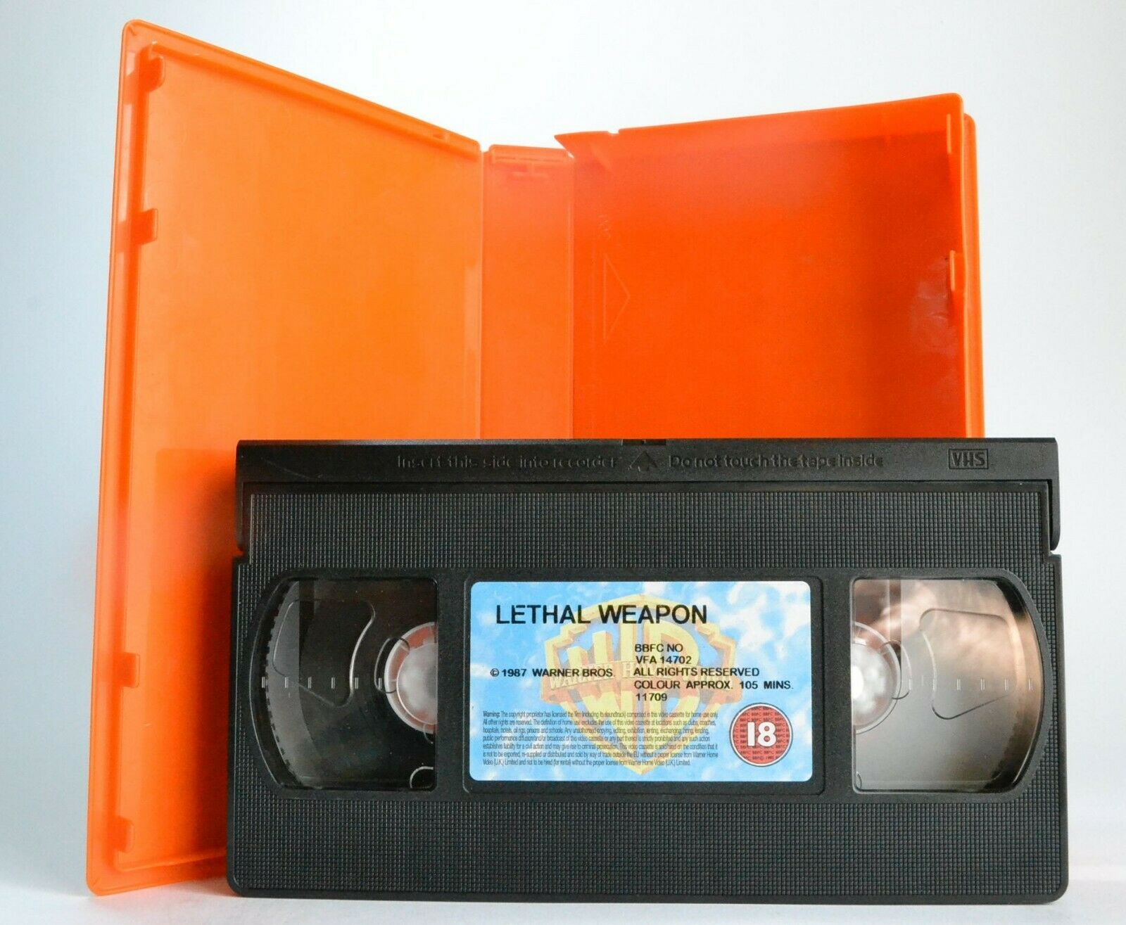 Lethal Weapon (1987): Explosive Buddy Cop Action - Mel Gibson/Danny Glover - VHS-