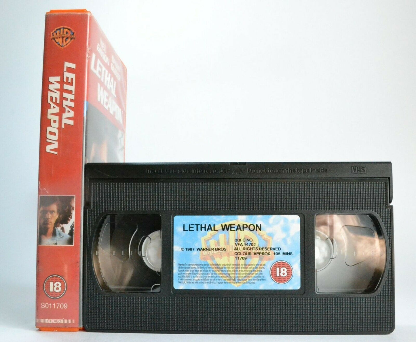 Lethal Weapon (1987): Explosive Buddy Cop Action - Mel Gibson/Danny Glover - VHS-