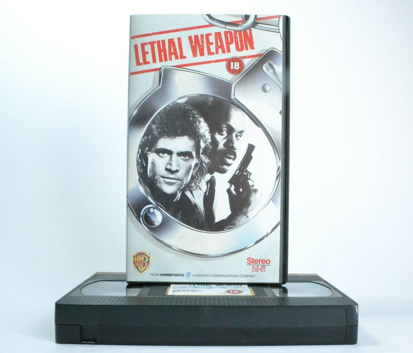 Lethal Weapon: (1987) Warner - Buddy Cop Action Comedy - Mel Gibson - Pal VHS-