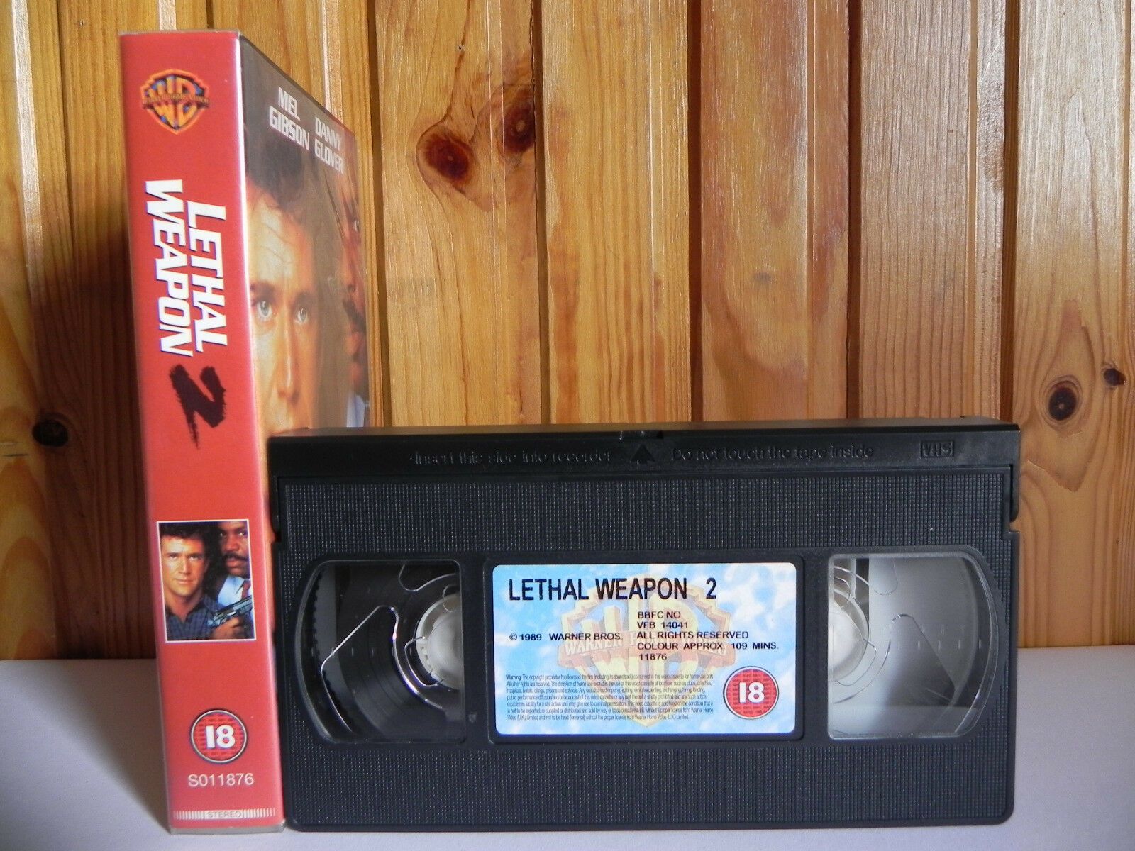 Lethal Weapon 2 - Warner - Action - Mel Gibson & Danny Glover - Joe Pesci - VHS-