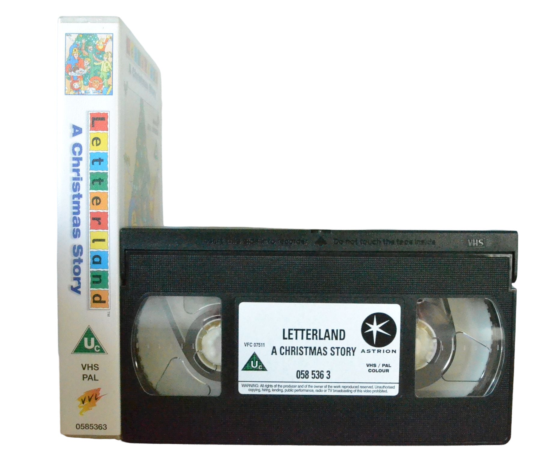 Letterland - A Christmas Story - VVL - Children's - Pal VHS-