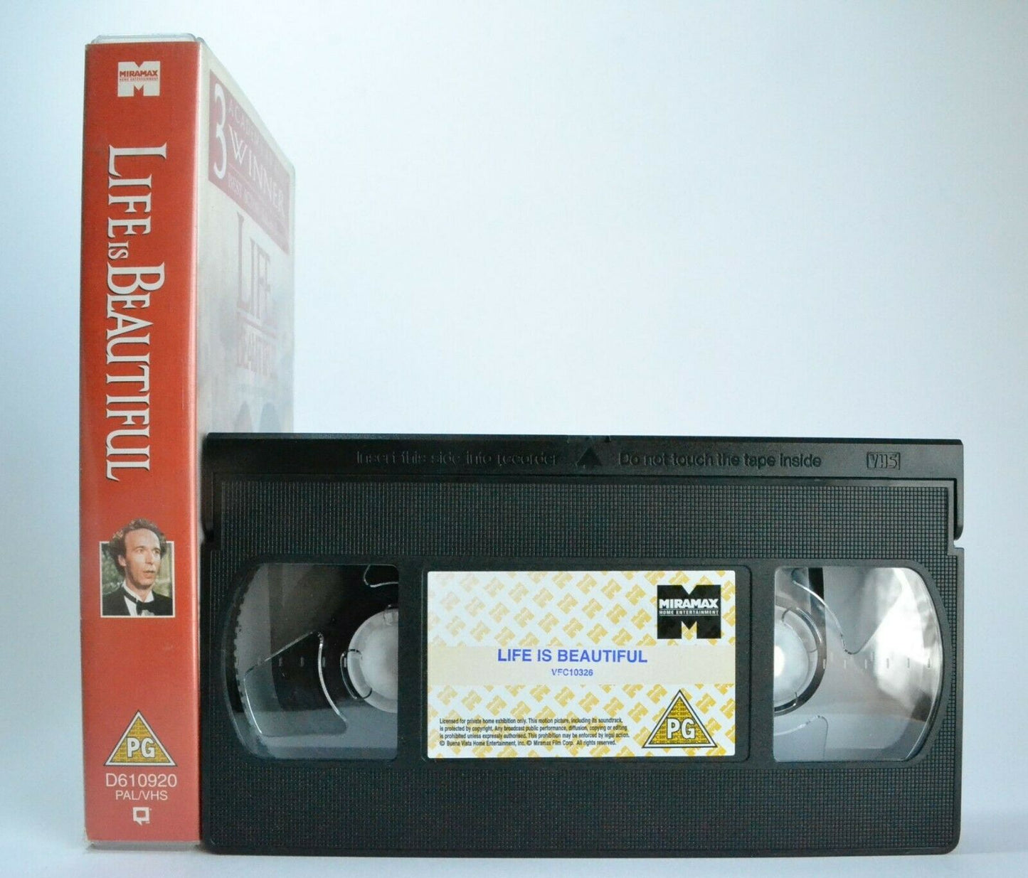 Life Is Beautiful (La Vita ������ Bella): (1997) Italian Comedy Drama - Pal VHS-