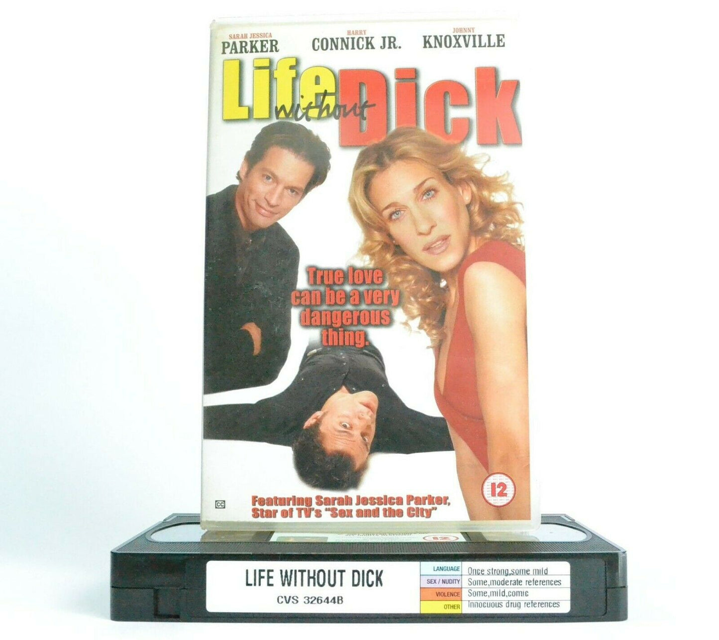 Life Without Dick: Black Comedy (2002) - Large Box - Sarah Jessica Parker - VHS-