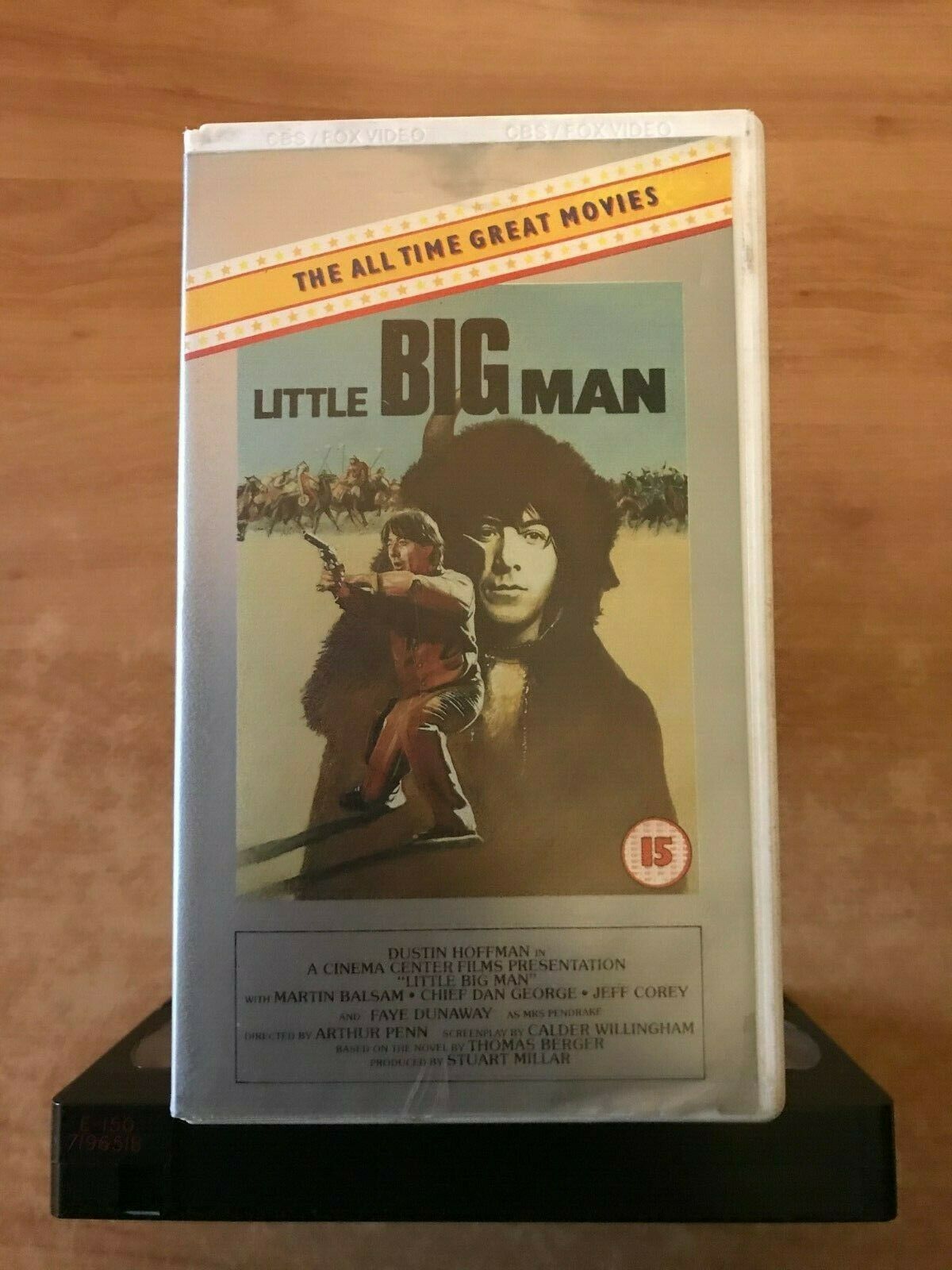 Little Big Man (1970): Western Classic - Dustin Hoffman / Faye Dunaway - Pal VHS-