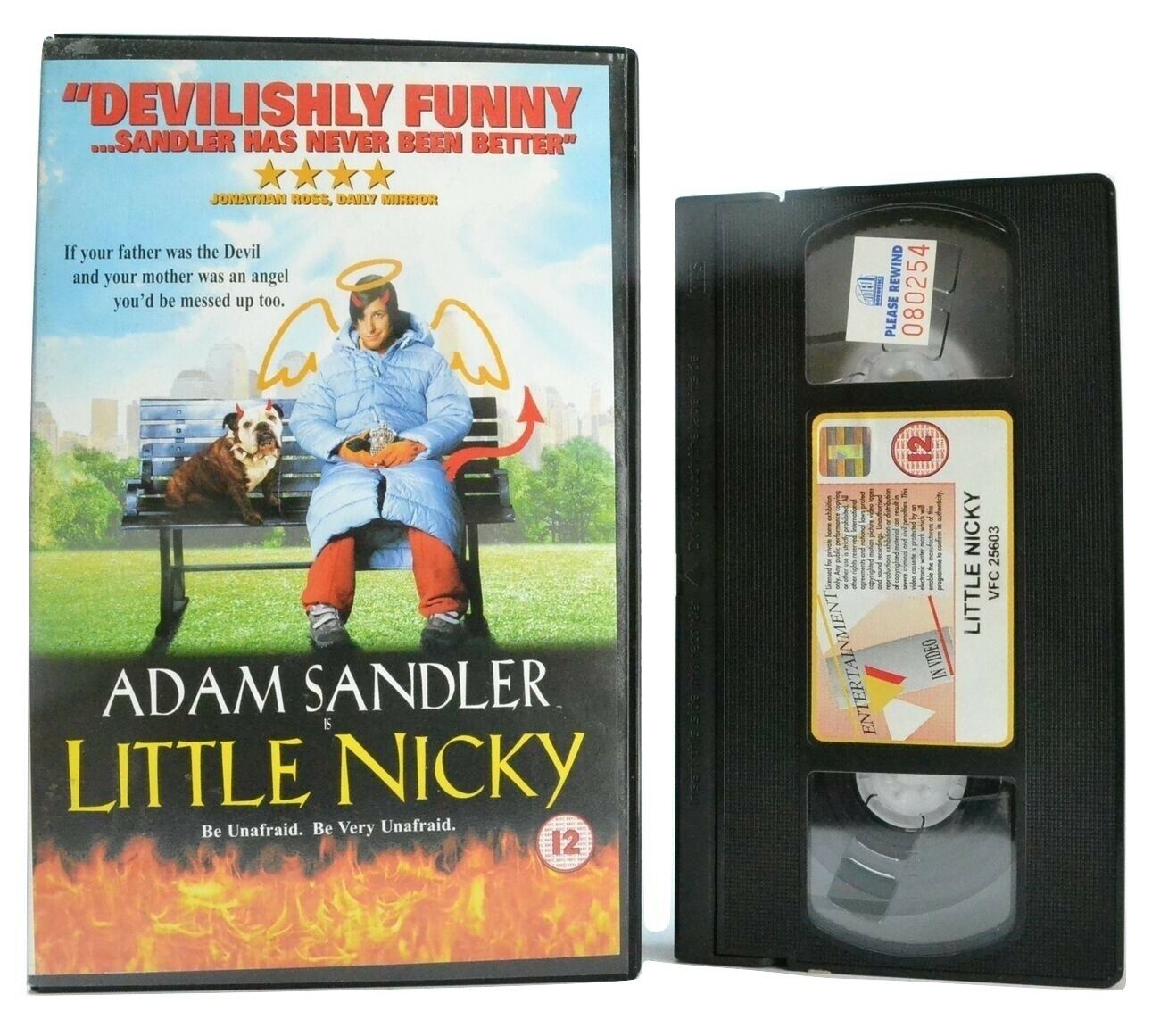 Little Nicky (2000): Satan's Failure Son - Fantasy Comedy - Adam Sandler - VHS-