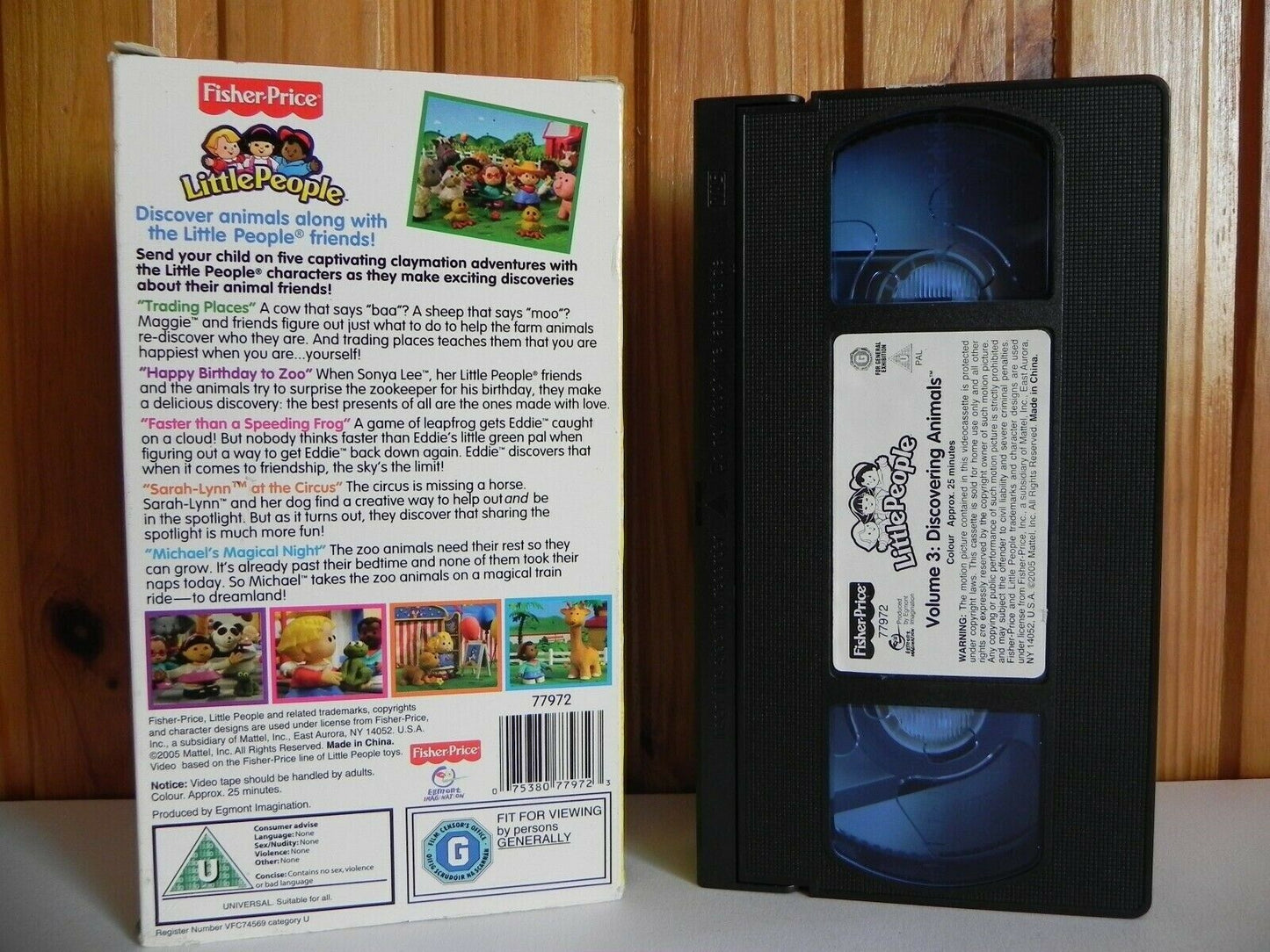 Little People - Vol.3: Discovering Animals - Learning - Adventure - Kids - VHS-