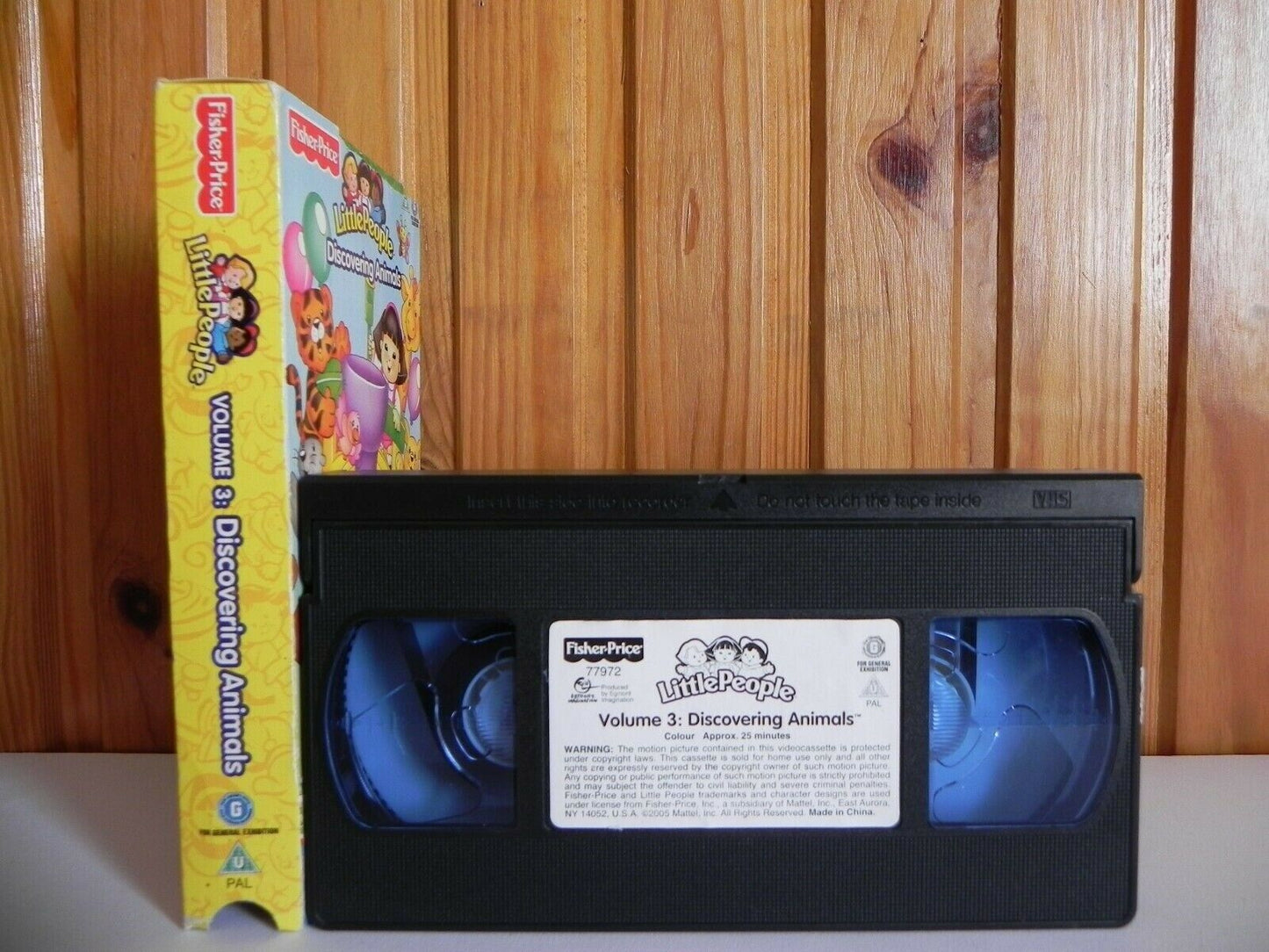 Little People - Vol.3: Discovering Animals - Learning - Adventure - Kids - VHS-