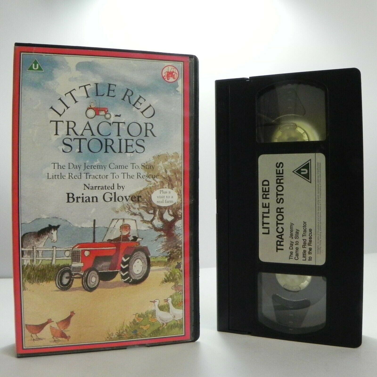 Little Red Tractor Stories: By B.Glover - Classic Animation - Kids - Pal VHS-