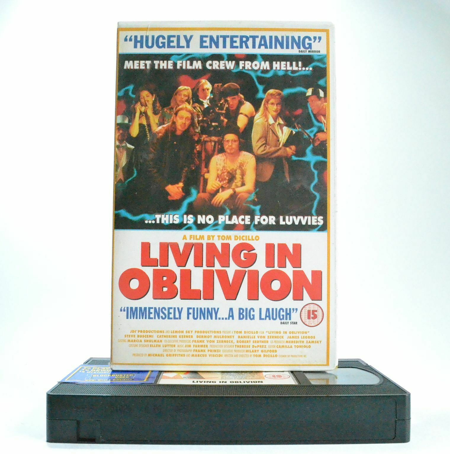 Living In Oblivion: Independent Dark Comedy (1995) - Large Box - Ex-Rental - VHS-