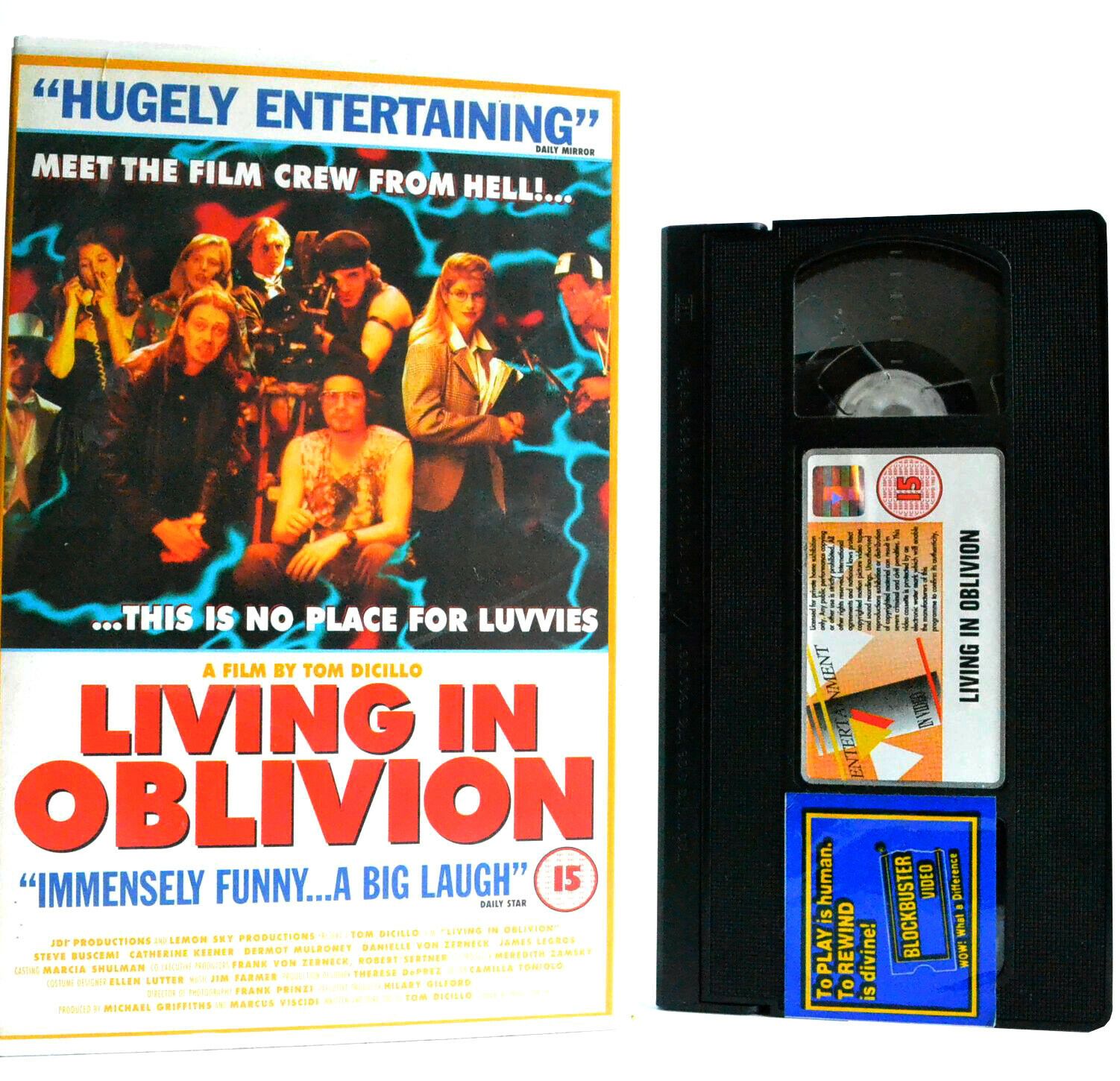 Living In Oblivion: Independent Dark Comedy (1995) - Large Box - Ex-Rental - VHS-