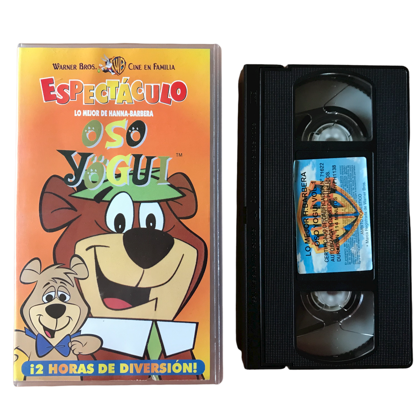 Lo Mejor De Hanna - Barbera Oso Yogui Vol. 1 - Warner Bros - Children - Pal VHS-