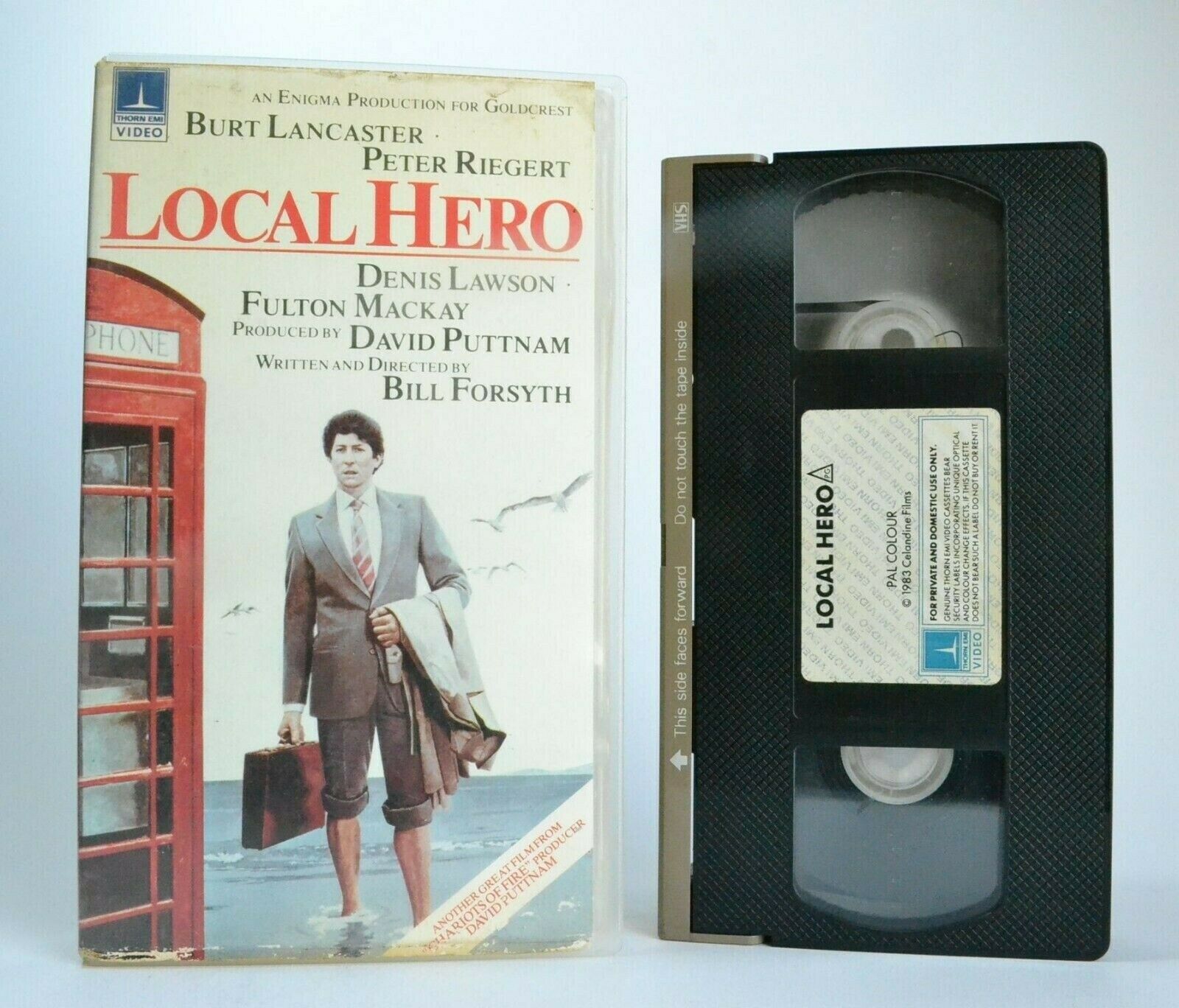 Local Hero: B.Forsyth (1983) - Scottish Comedy Drama - B.Lancaster - Precert VHS-