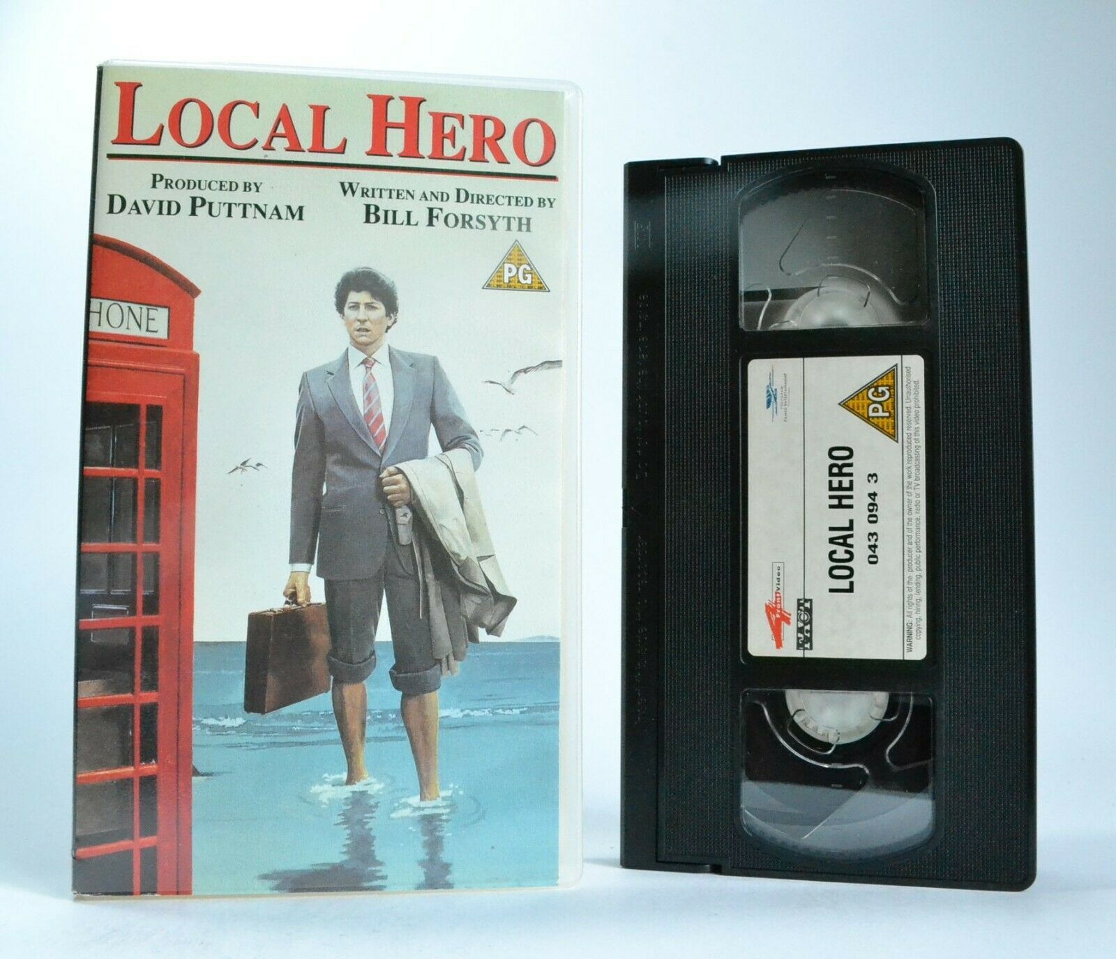 Local Hero: By B.Forsyth (1983) - Scottish Comedy Drama - B.Lancaster - Pal VHS-