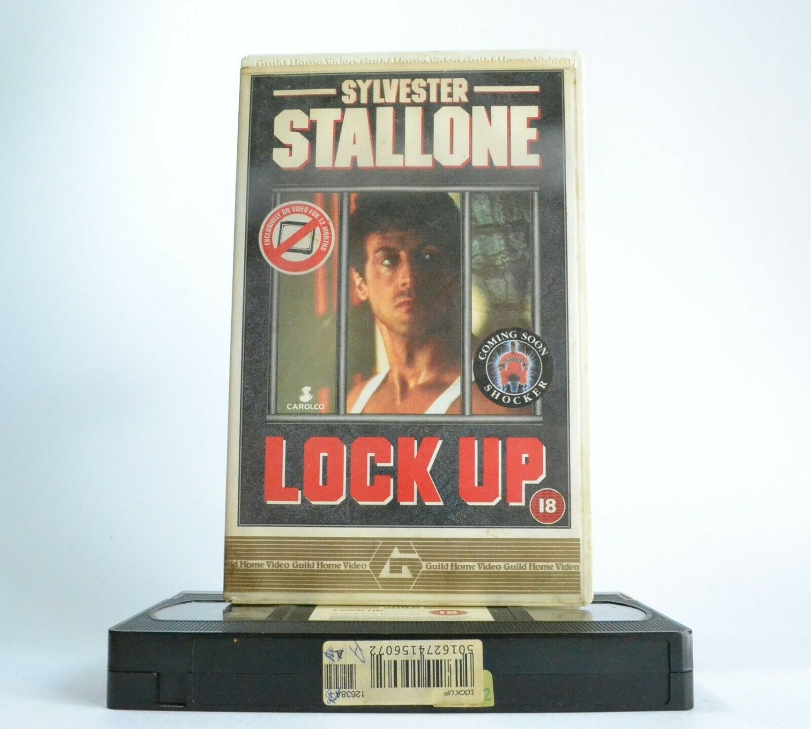 Lock Up: (1990) Guild Home - Prison Drama - S.Stallone/D.Sutherland - Pal VHS-