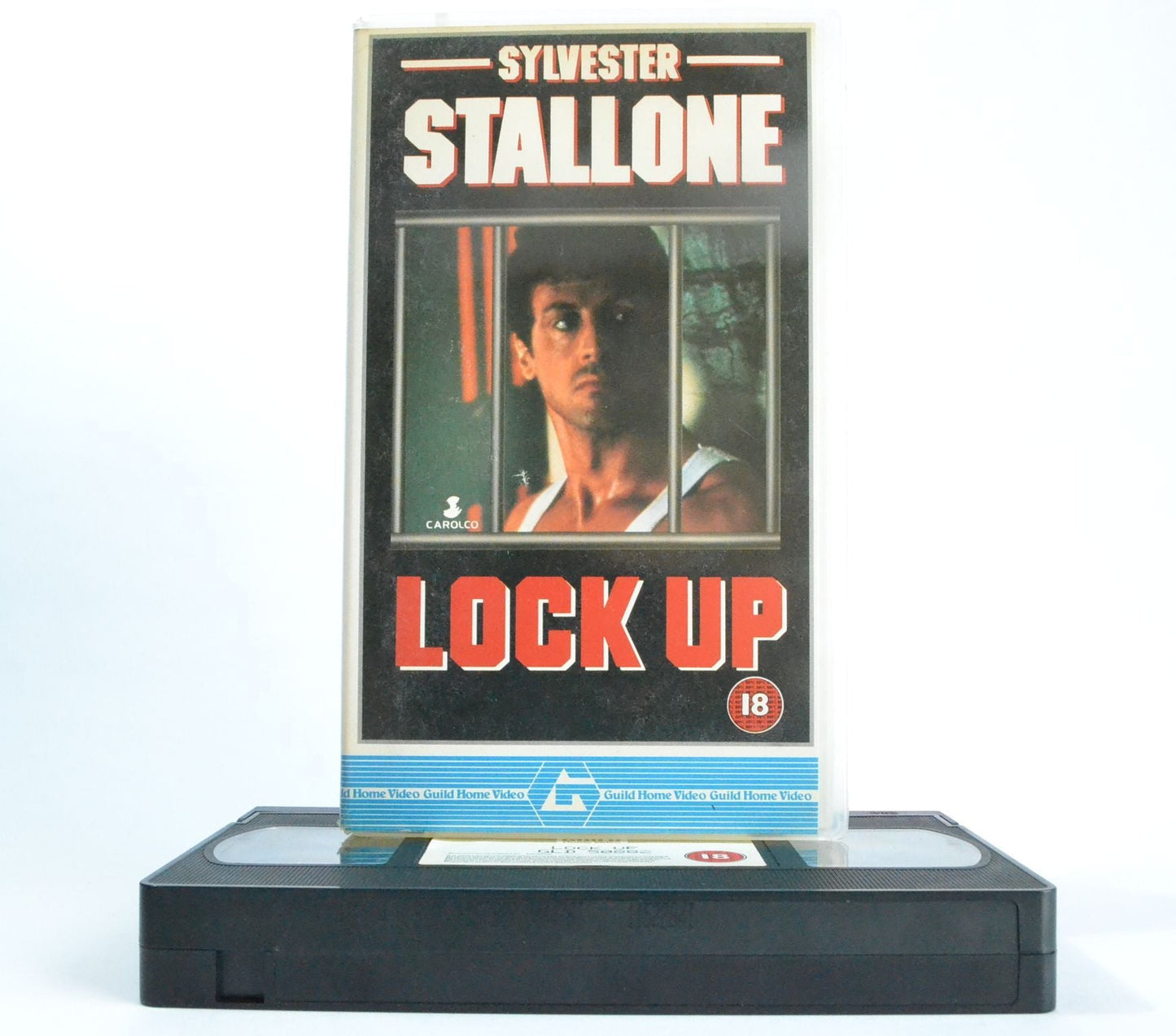 Lock-Up: Sylvester Stallone [Brutal] 80’s Action - Sutherland - Guild Home - VHS-