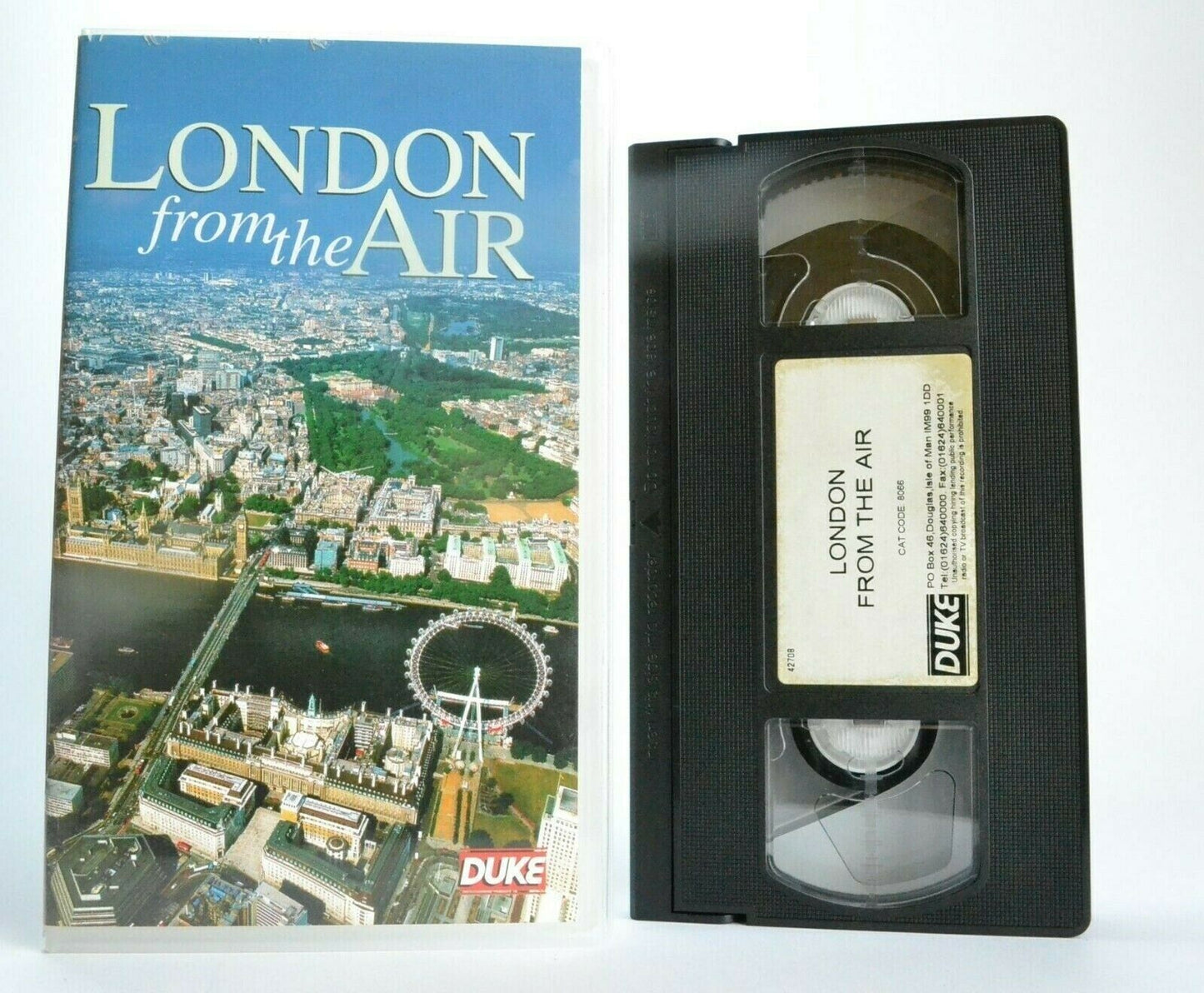 London From The Air: By John Nash/Christopher Wren - (2001) Documentary - VHS-