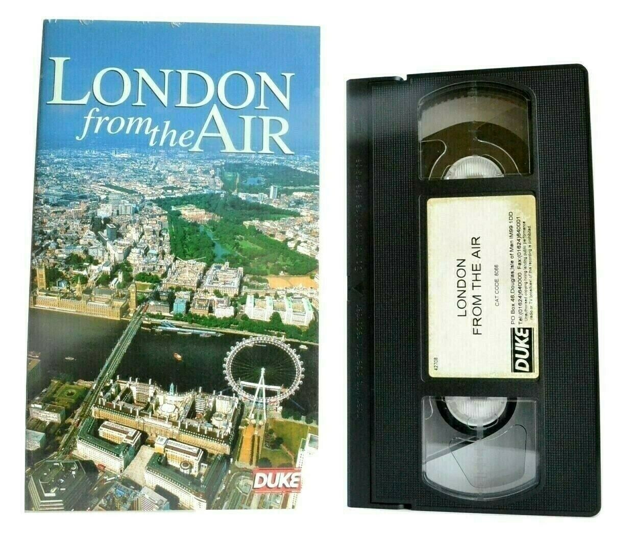 London From The Air: By John Nash/Christopher Wren - (2001) Documentary - VHS-