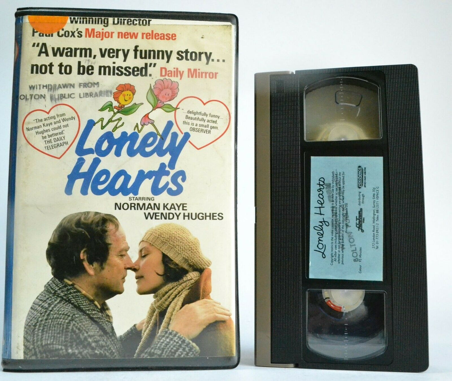 Lonely Hearts (Videospace): Drama - Pre-Cer - Norman Kaye/Wendy Hughes - VHS-