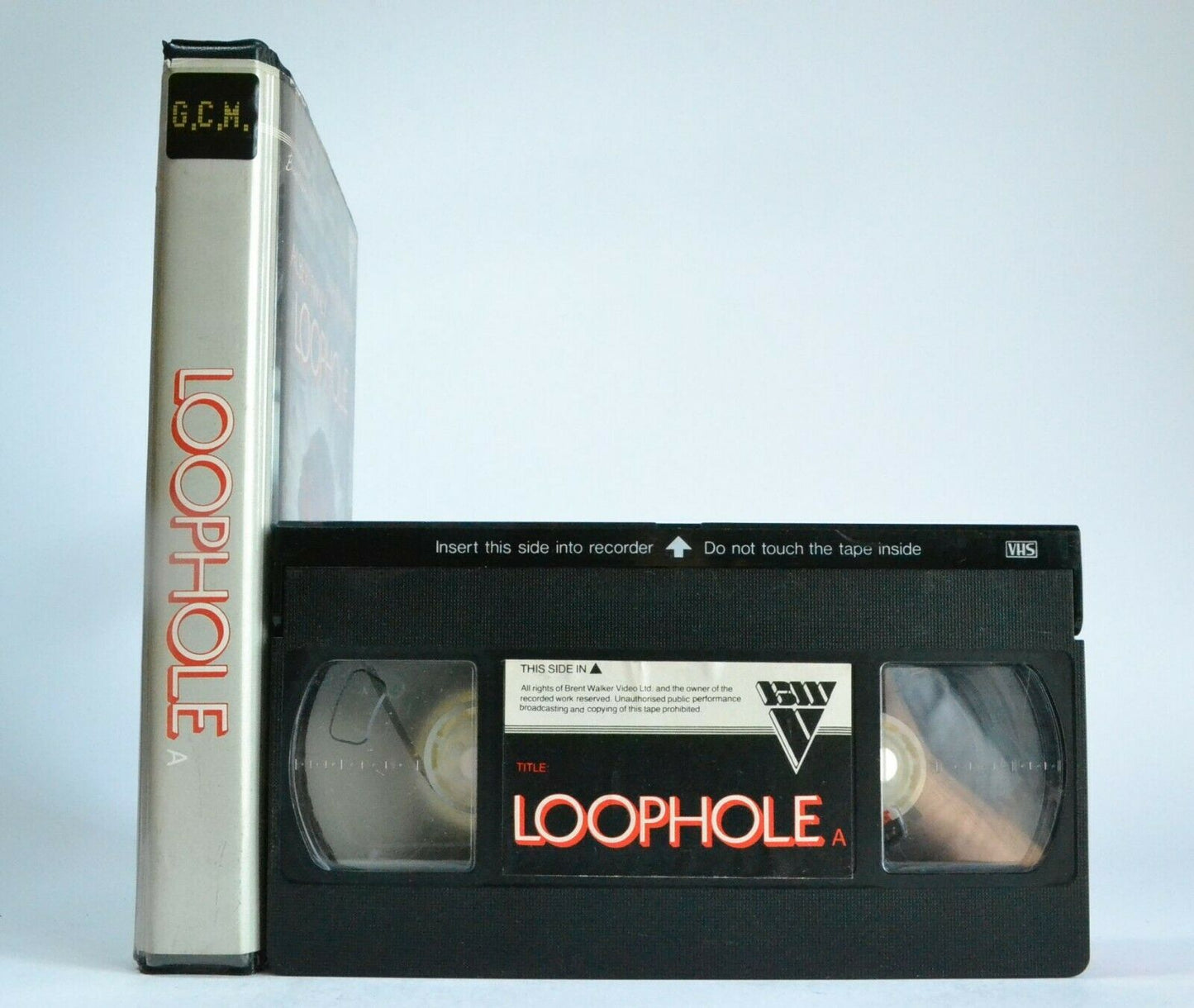 Loophole - Break In - Martin Sheen - Brent Walker Video - Big Box - Pre Cert VHS-