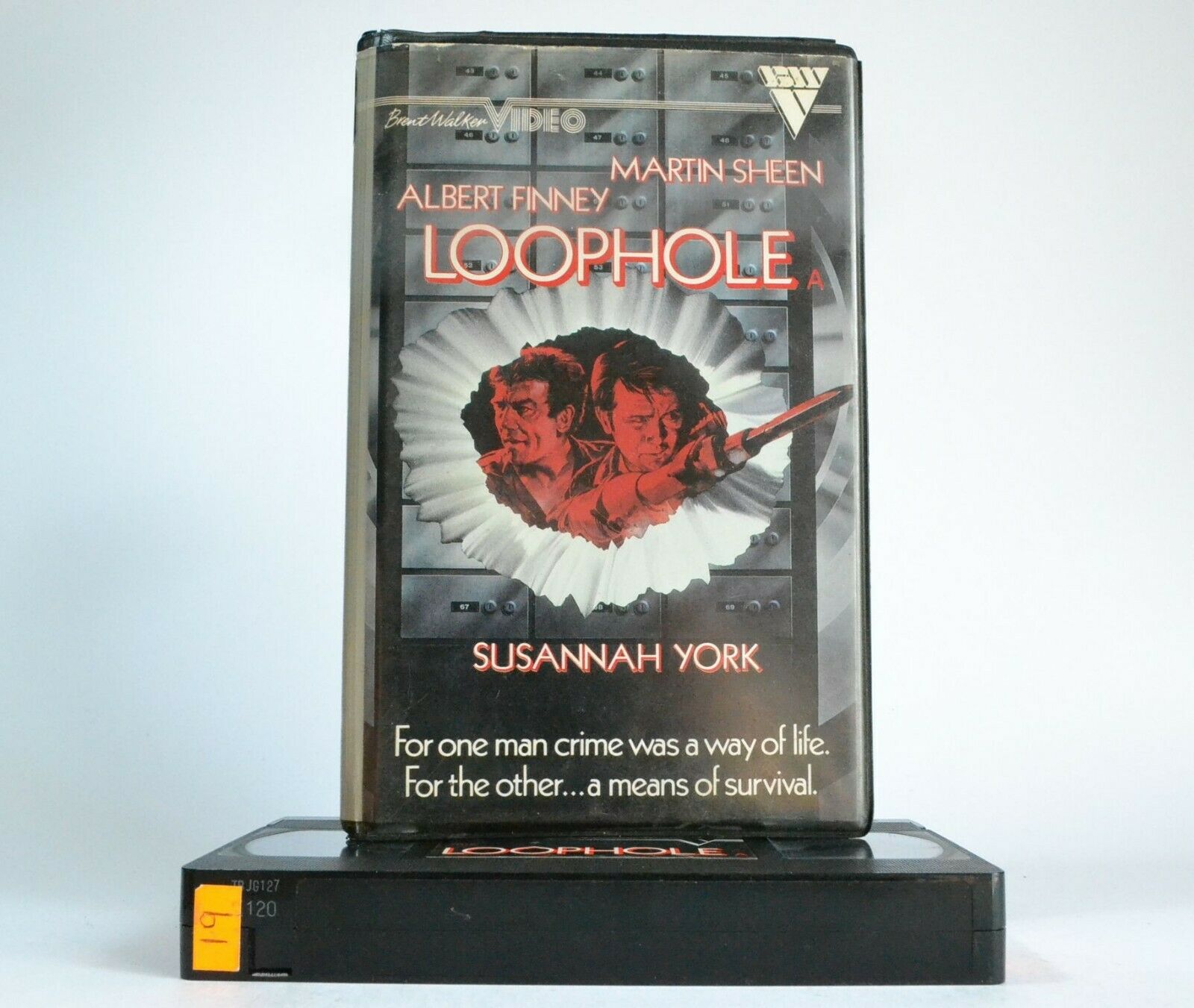 Loophole - Break In - Martin Sheen - Brent Walker Video - Big Box - Pre Cert VHS-