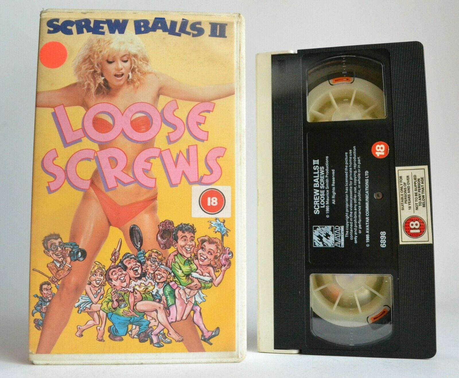 Loose Screws (aka Screw Balls 2);-<Avatar Pre-Cert>- Adult Bikini Action - VHS-