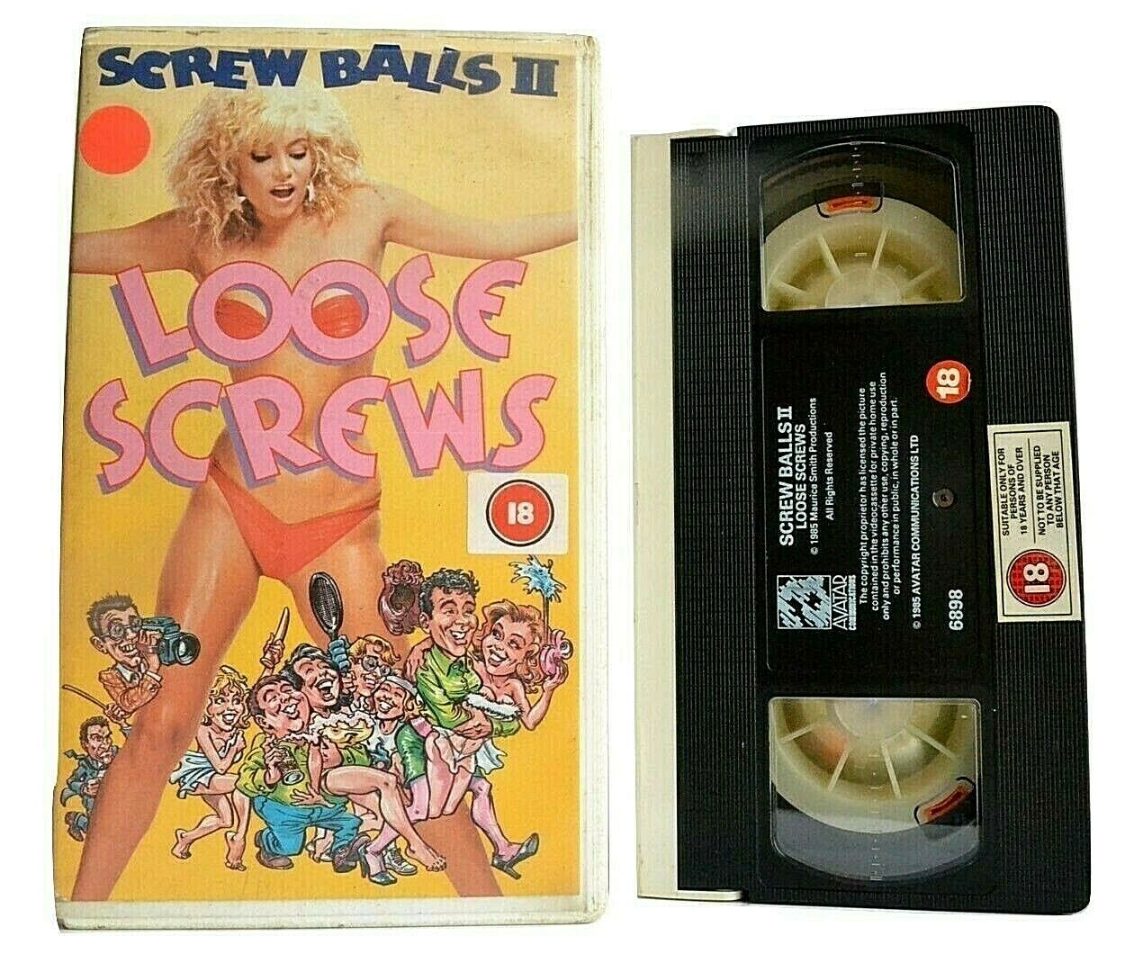 Loose Screws (aka Screw Balls 2);-<Avatar Pre-Cert>- Adult Bikini Action - VHS-